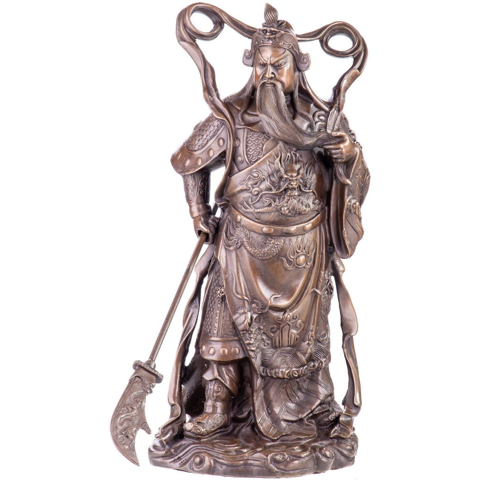 Bronze Sculpture of Guan Yu | Mythology & Deity Sculptures