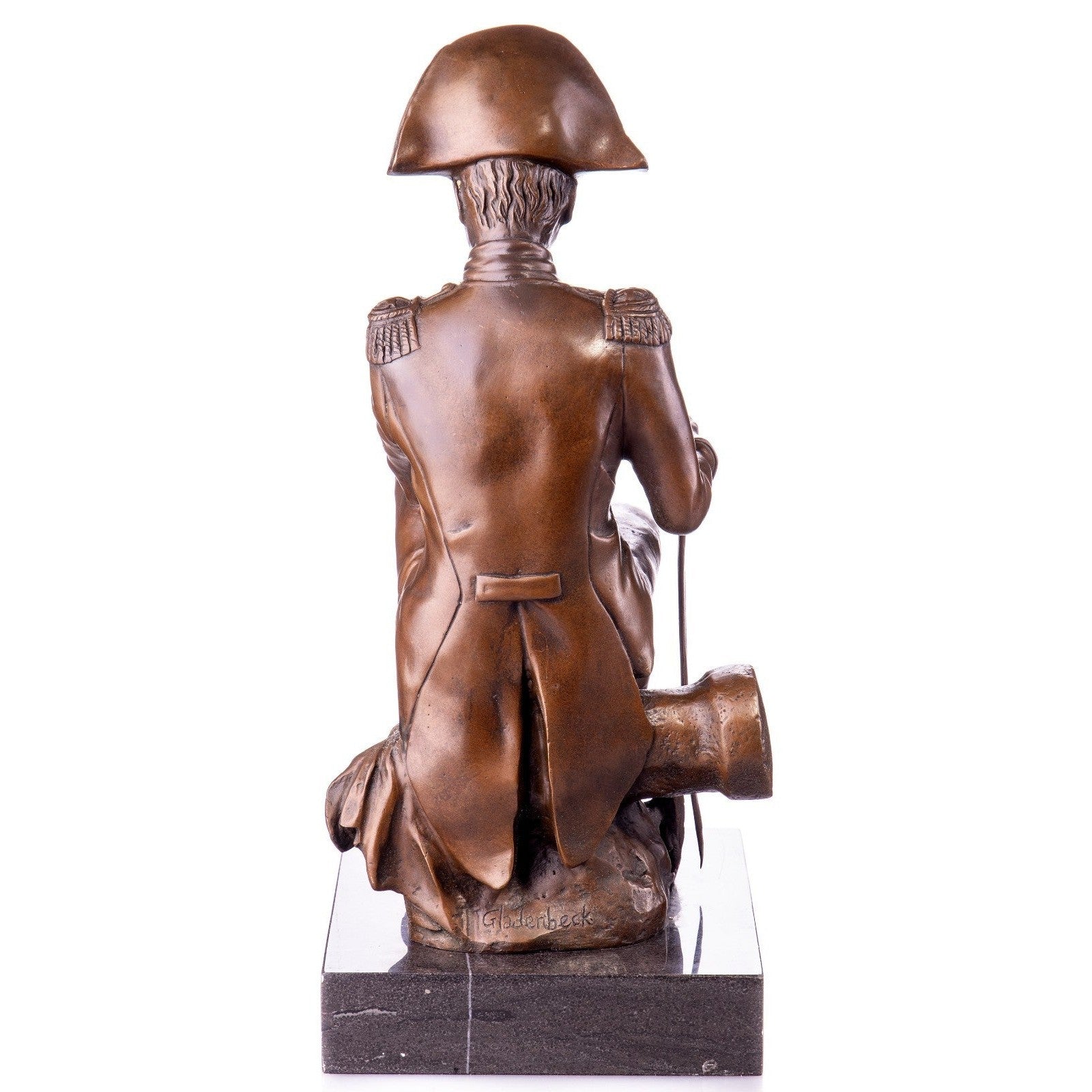 Bronze Sculpture of Napoleon Bonaparte Seated | Figurines & Statues