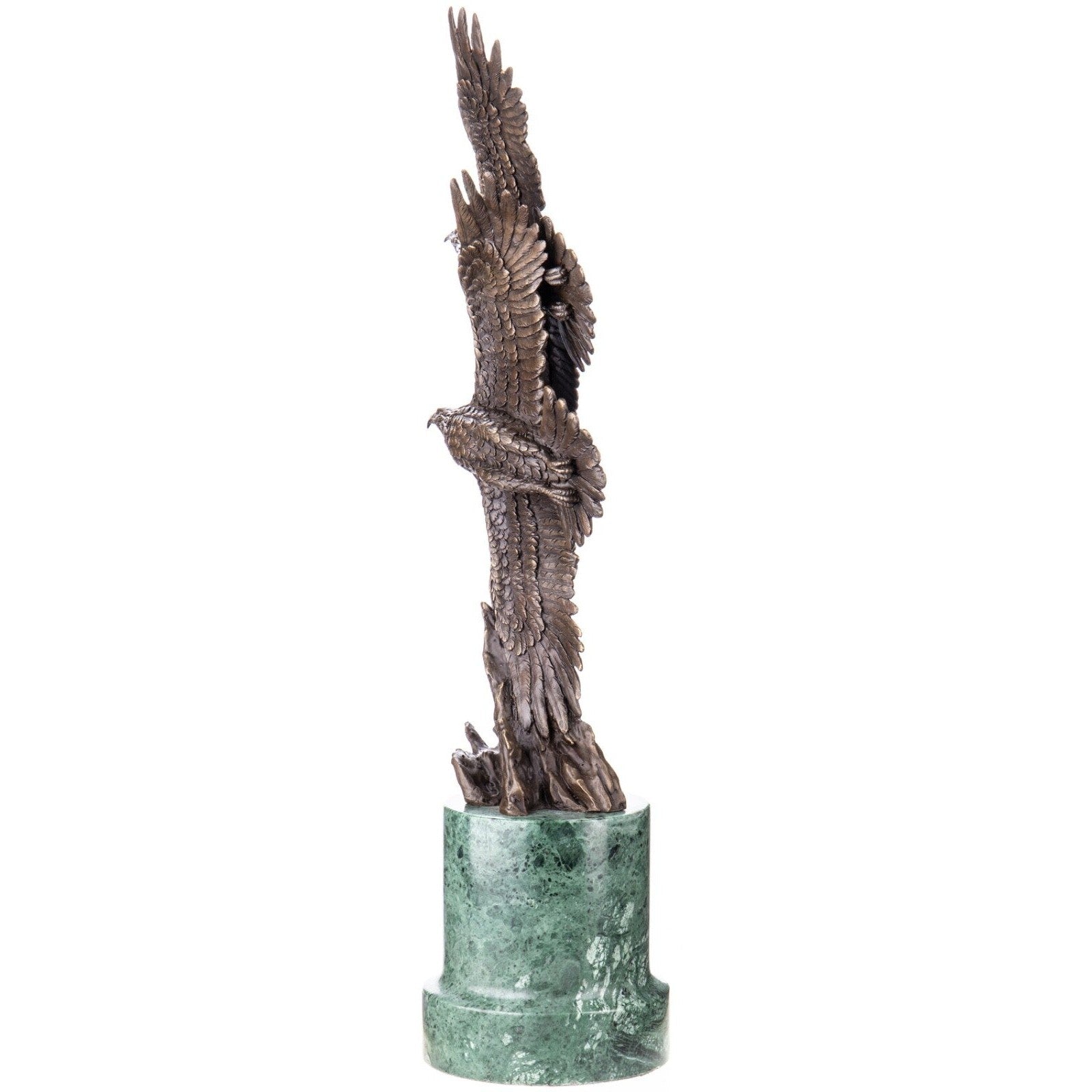 Bronze Sculpture of Soaring Eagles | Animal Sculptures | Home Decor