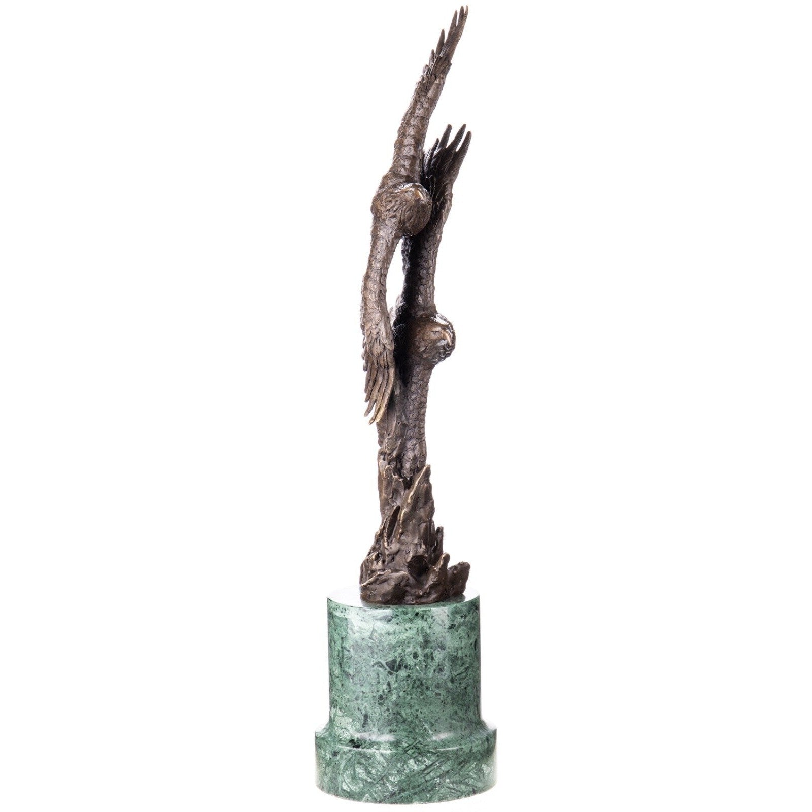 Bronze Sculpture of Soaring Eagles | Animal Sculptures | Home Decor