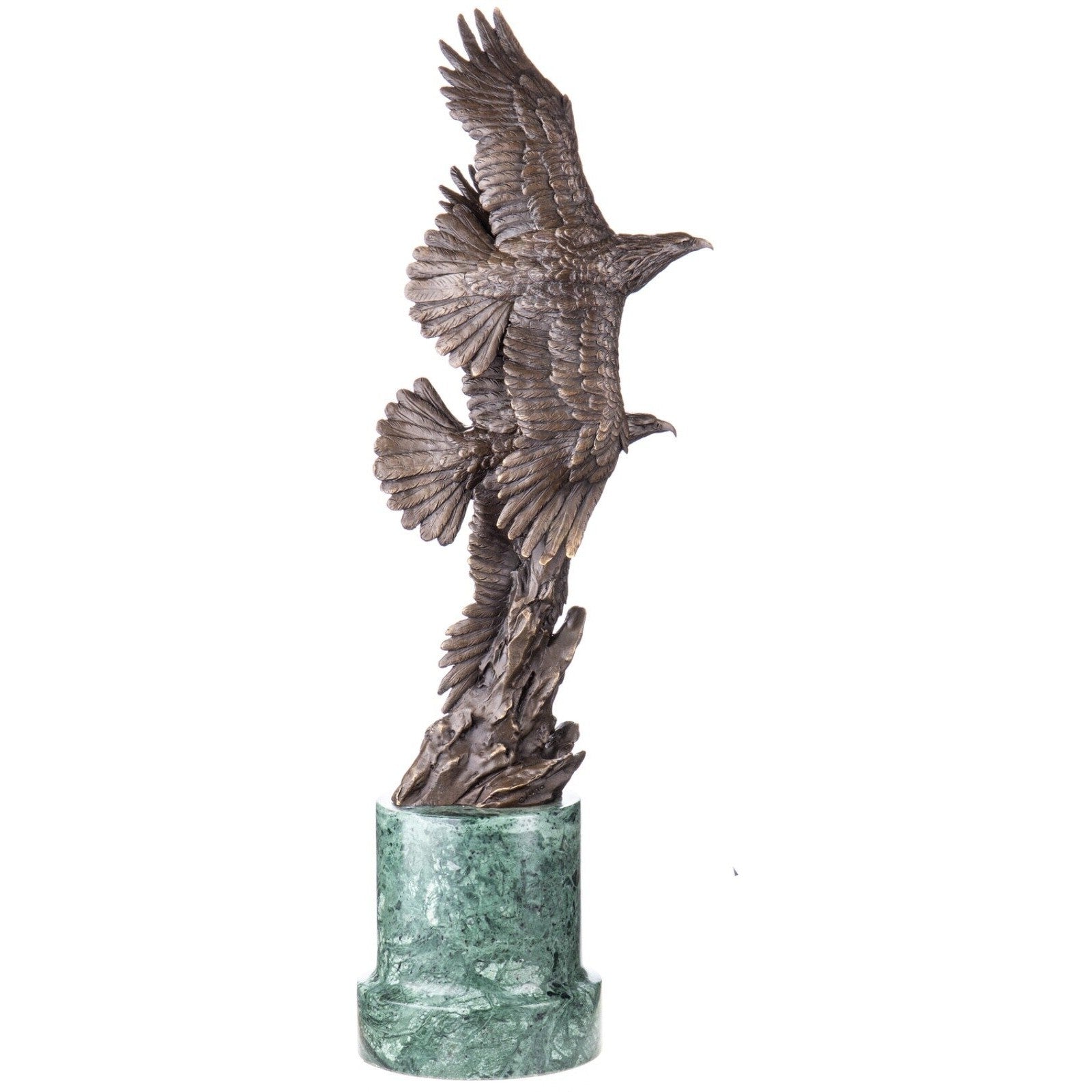 Bronze Sculpture of Soaring Eagles | Animal Sculptures | Home Decor
