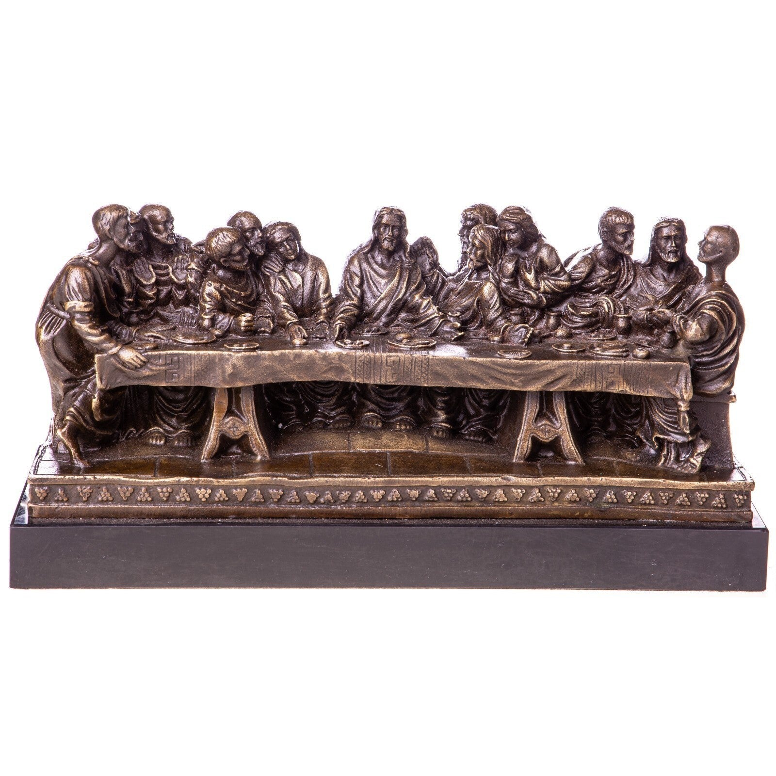 Bronze Sculpture of The Last Supper | Curios & Collectibles