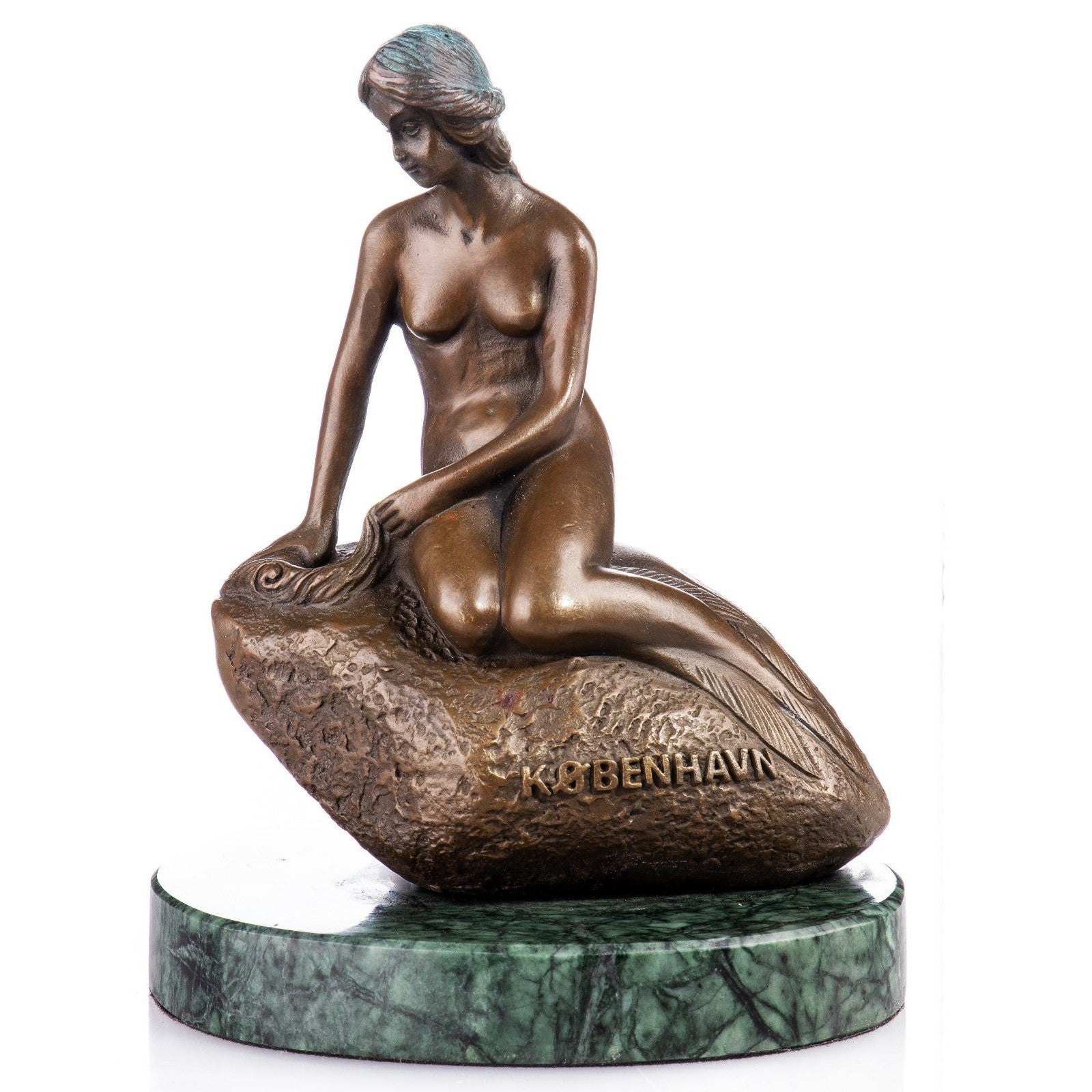 Bronze Sculpture of The Little Mermaid | Mythology & Deity Sculptures