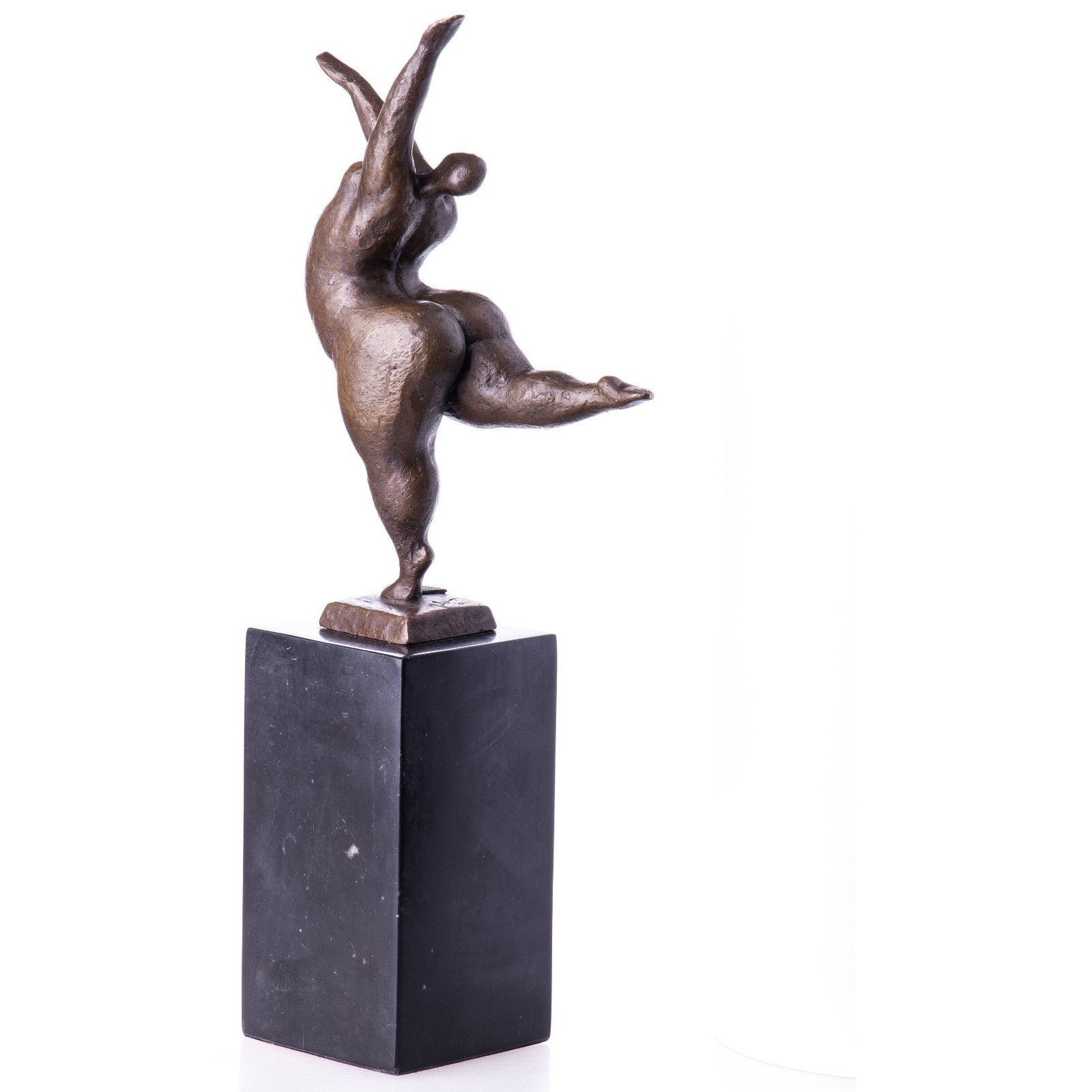 Bronze Sculpture of a Dancing Female Figure | Figurines & Statues
