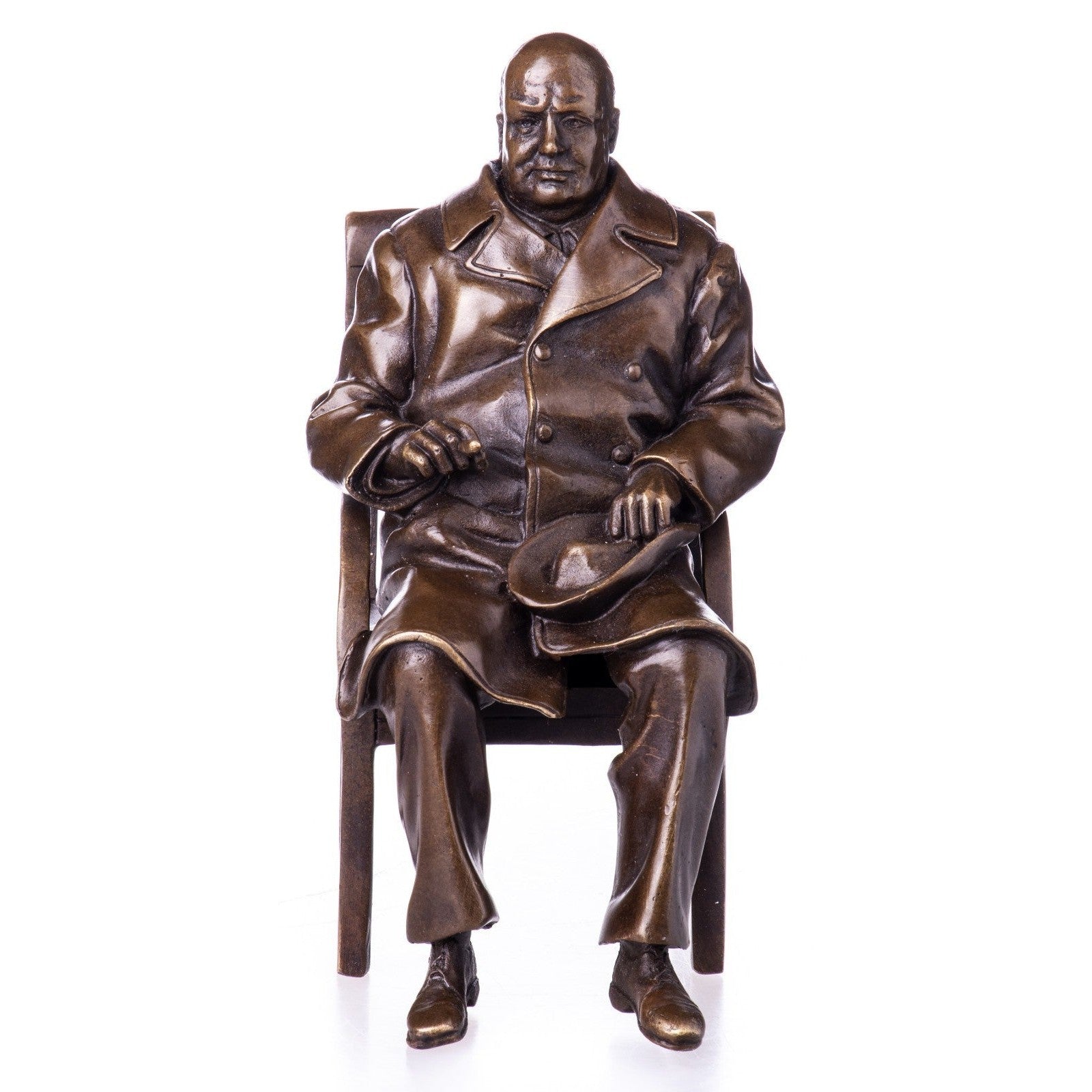 Bronze Seated Statesman | Figurines & Statues | Home Decor
