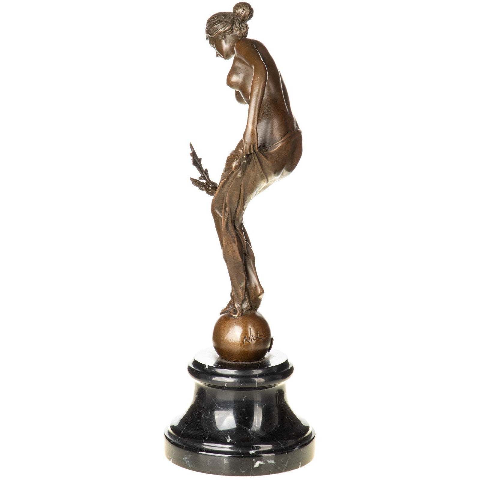 Bronze Statue of Fortuna | Figurines & Statues | Home Decor