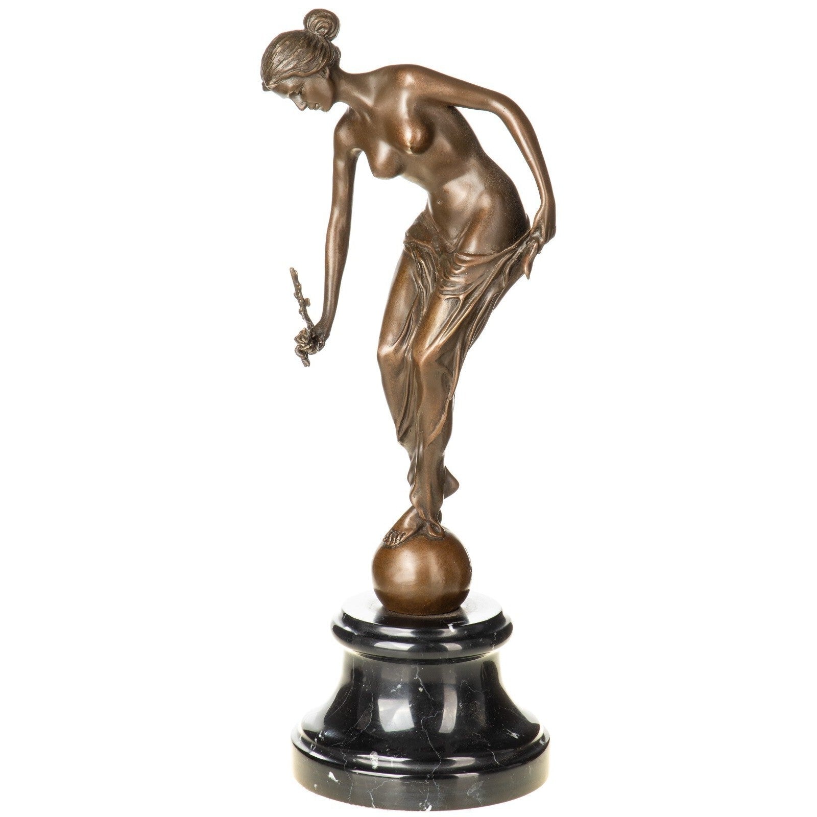 Bronze Statue of Fortuna | Figurines & Statues | Home Decor