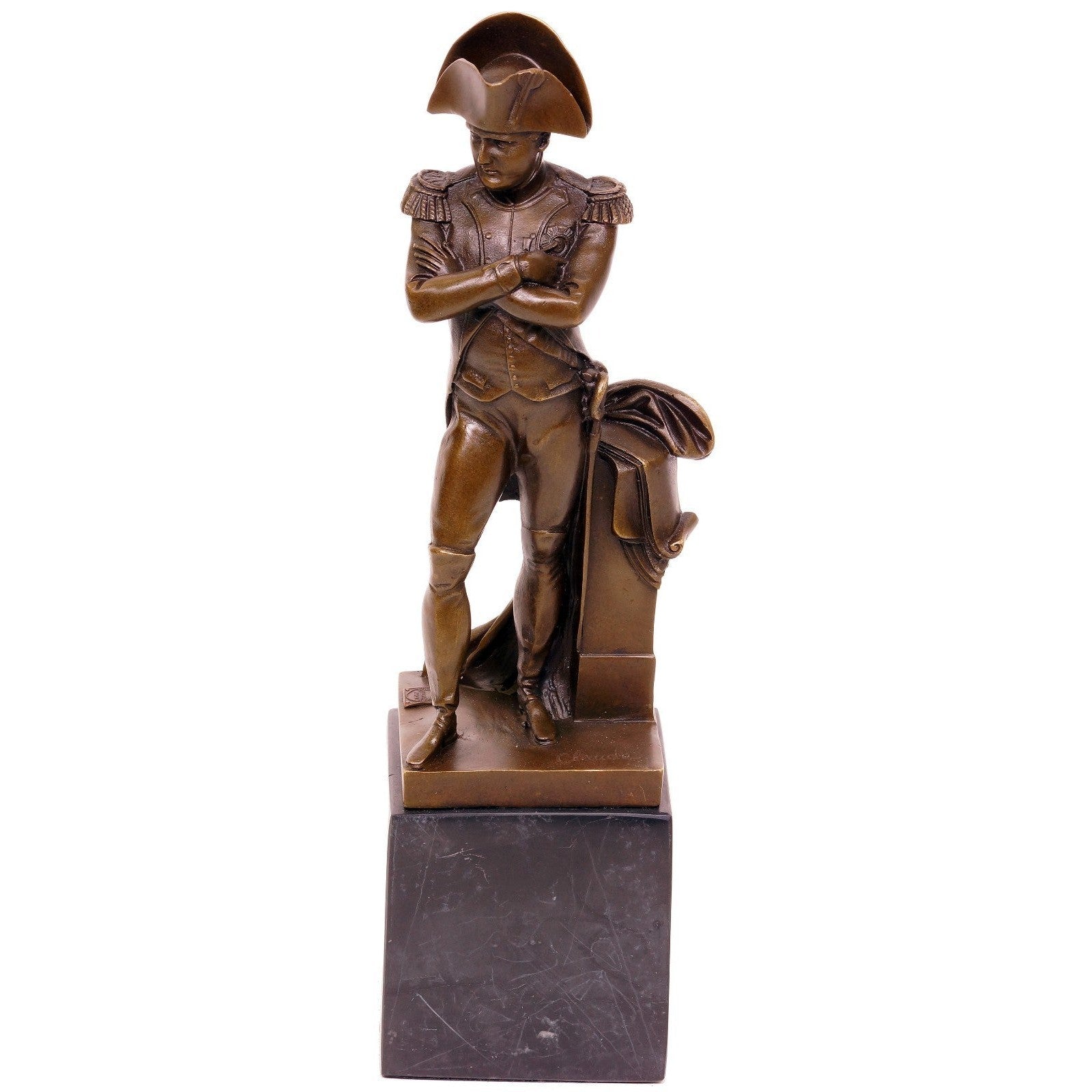Bronze Statue of Napoleon Bonaparte with Arms Crossed, Figurines & Sta