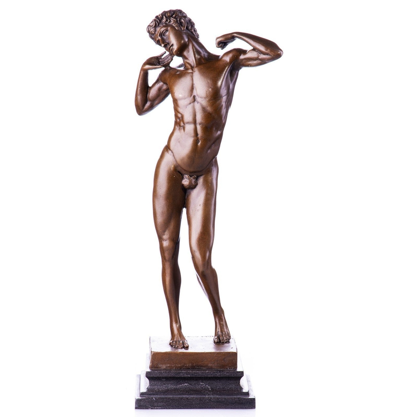 Bronze Statue of Narcissus | Figurines & Statues | Home Decor