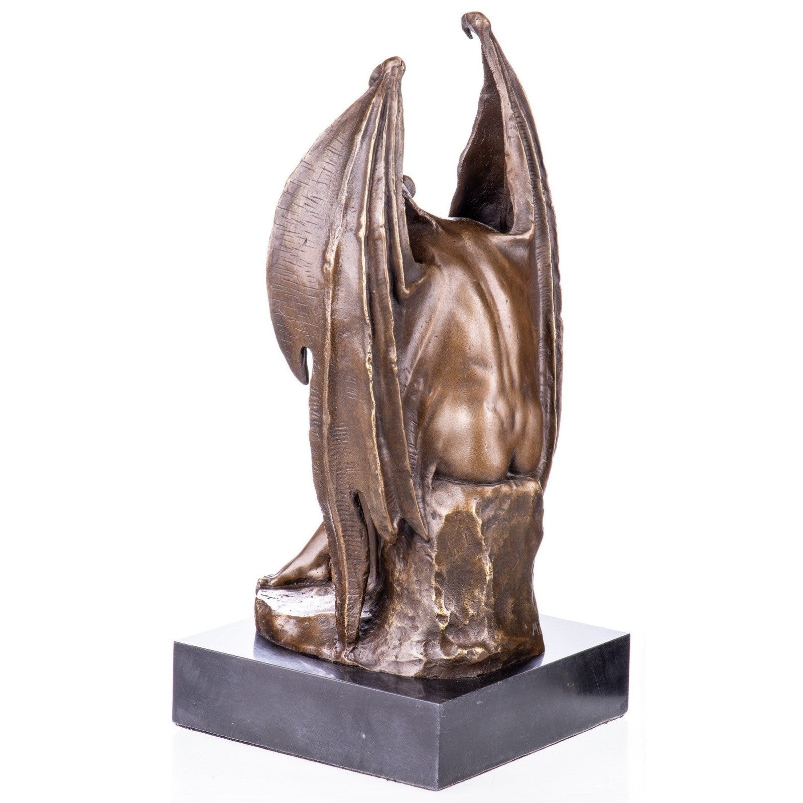 Bronze Statue of the Seated Demon | Mythology & Deity Sculptures