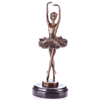 Bronze Young Ballerina Sculpture | Dancer & Performance Sculptures