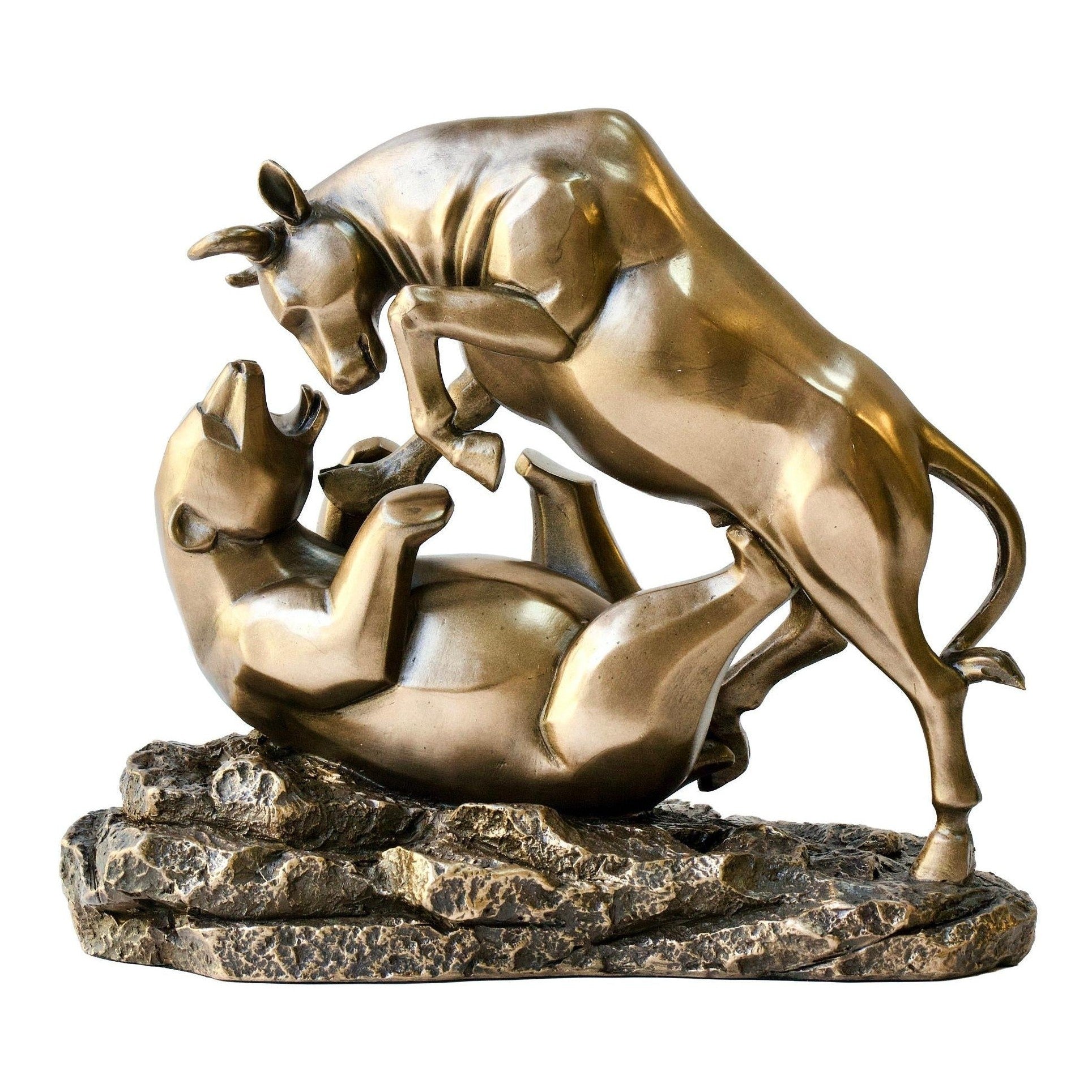 Bull and Bear | Animal Sculptures | Home Decor | Handcrafted