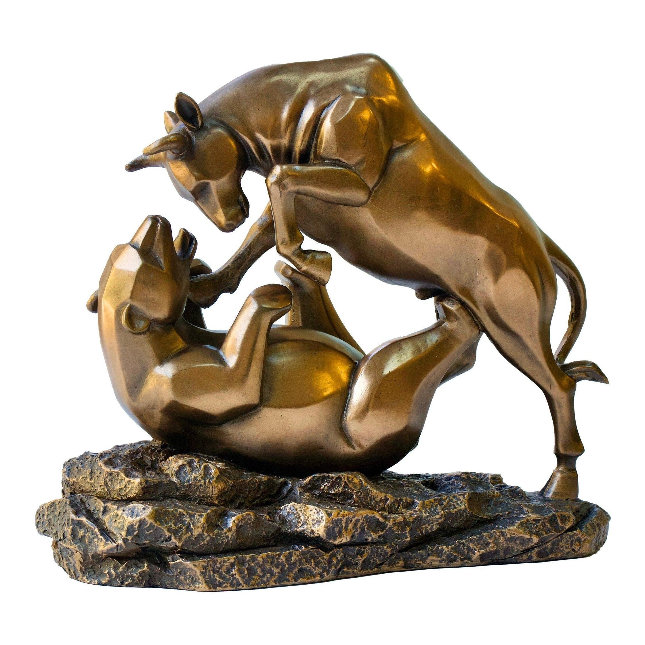 Bull and Bear | Animal Sculptures | Home Decor | Handcrafted