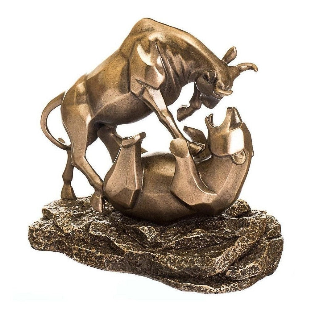 Bull and Bear | Animal Sculptures | Home Decor | Handcrafted