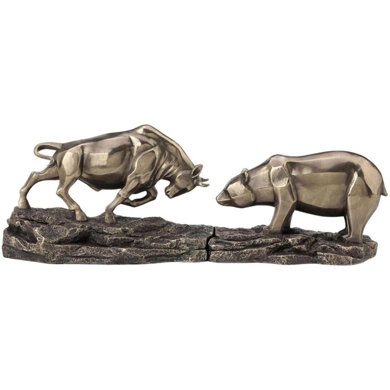 Bull and Bear | Animal Sculptures | Home Decor | Handcrafted