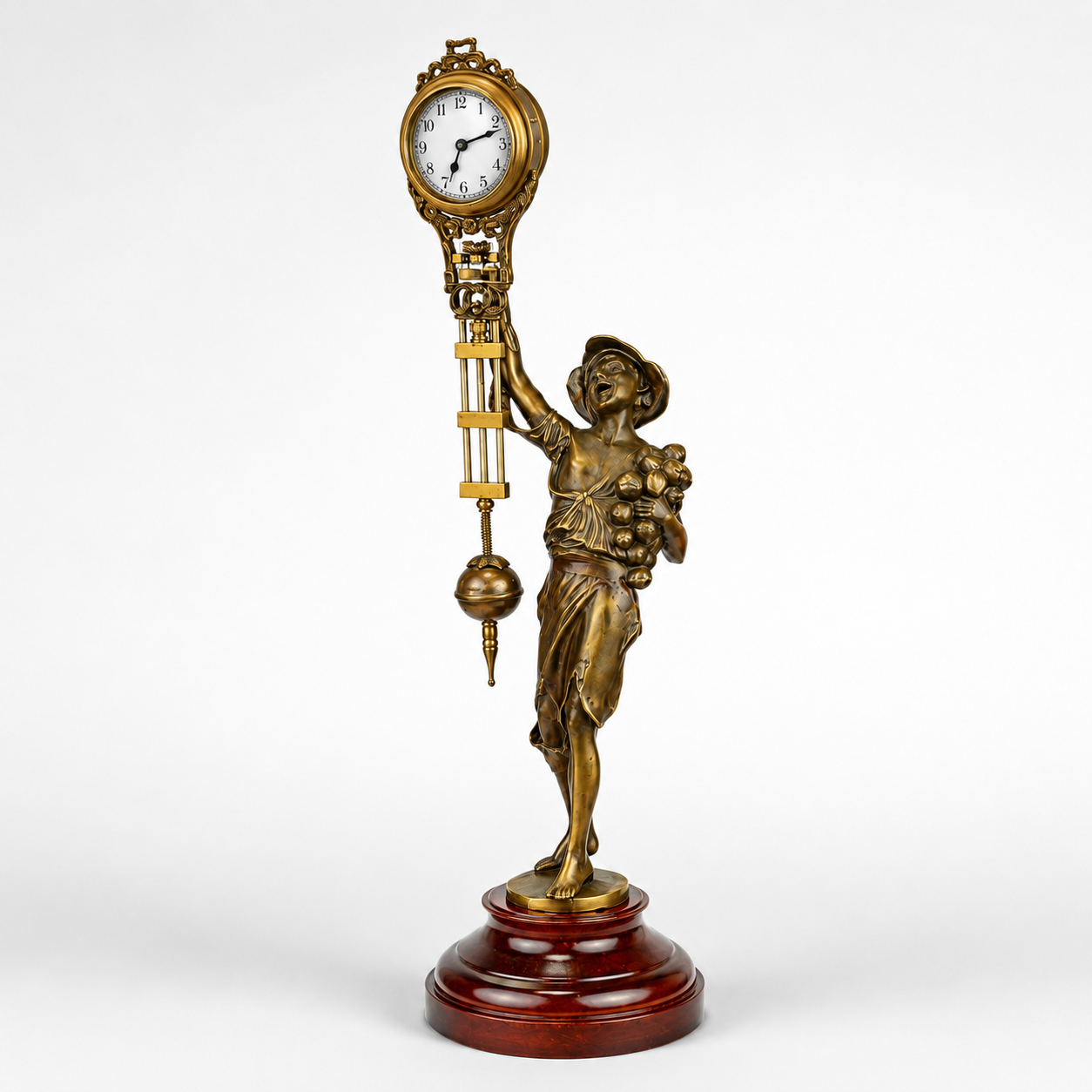Table Clock Mysterieuse Helt by a Boy | Handcrafted Decor