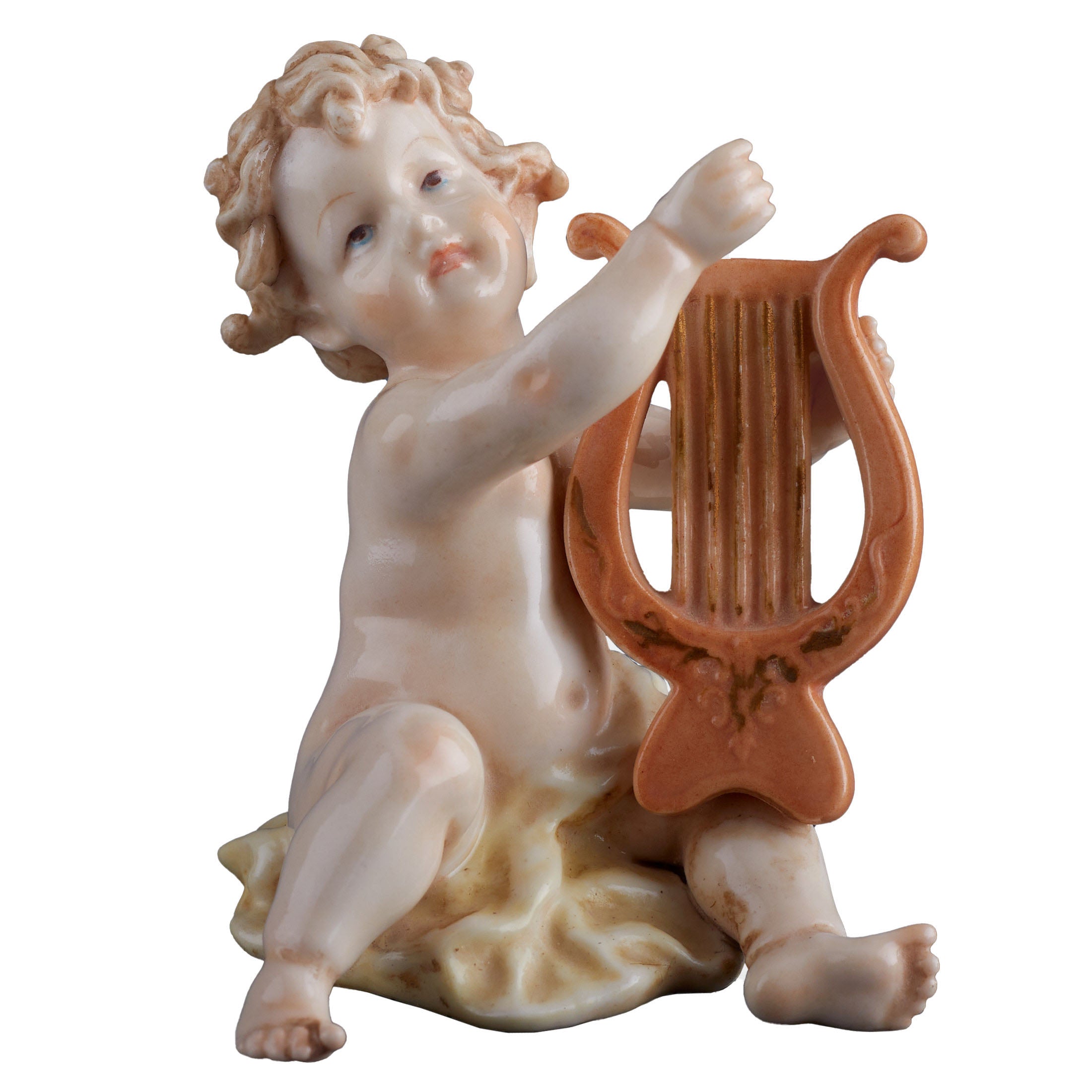 Infant Playing Lute