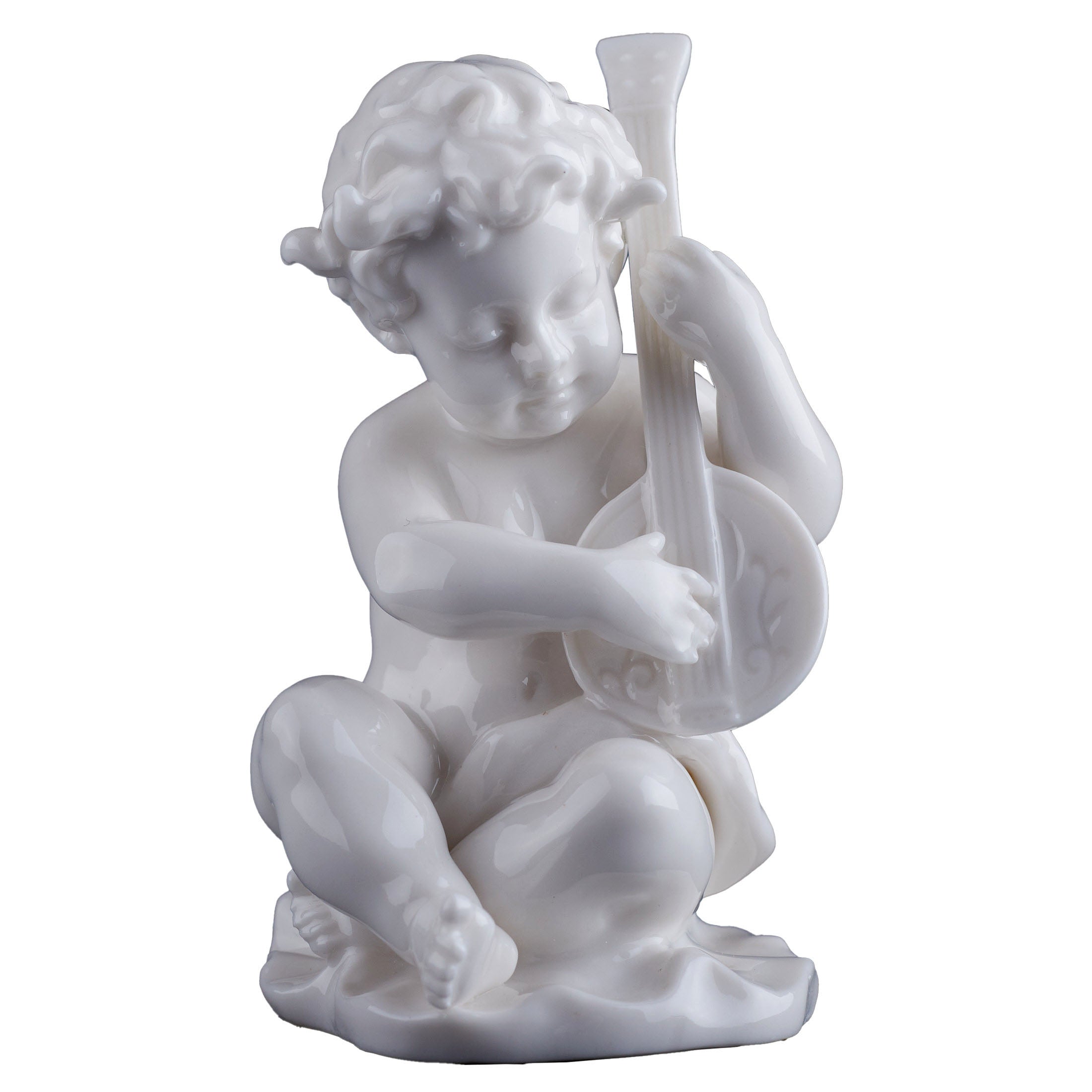 Infant Playing Lyre(White)