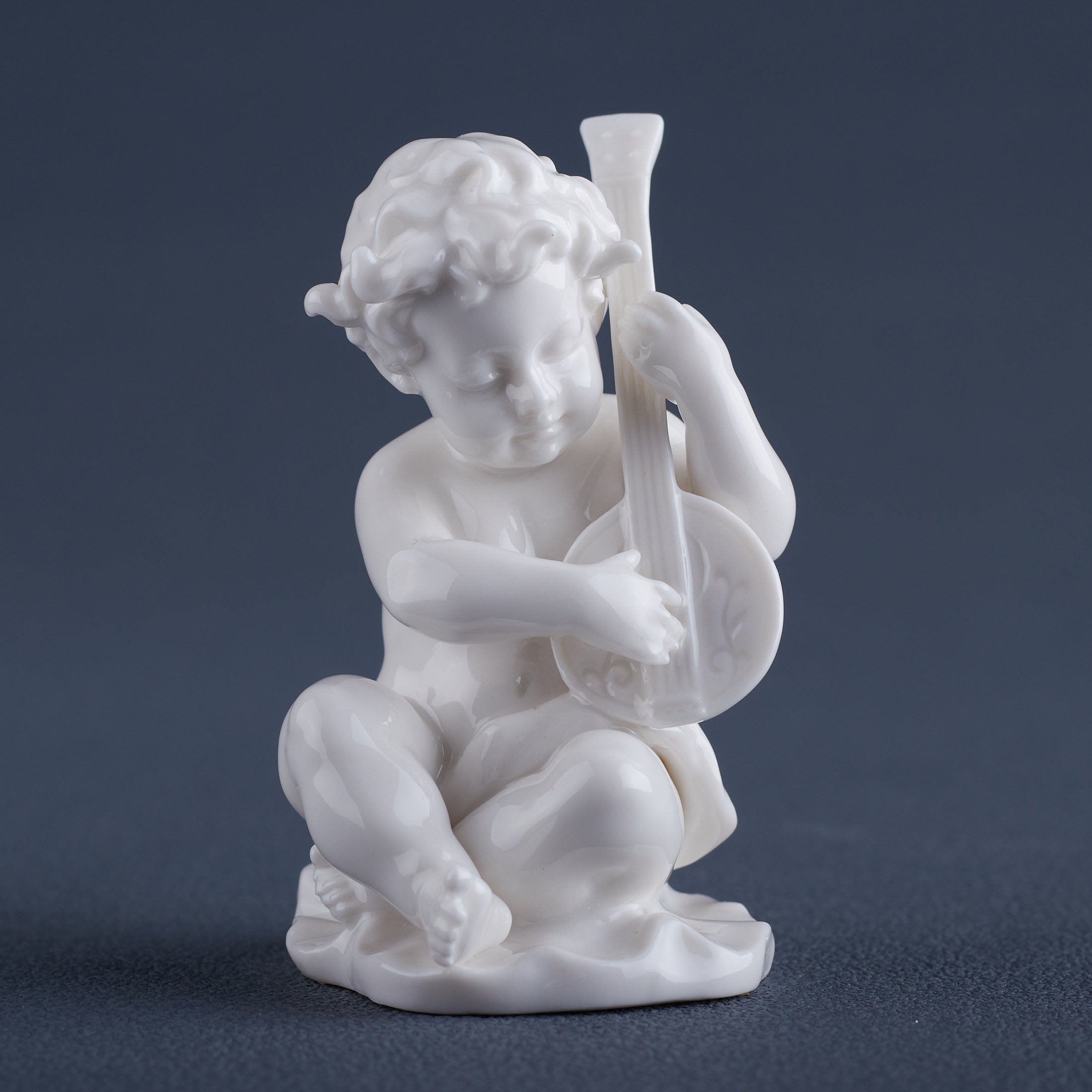 Infant Playing Lyre(White)