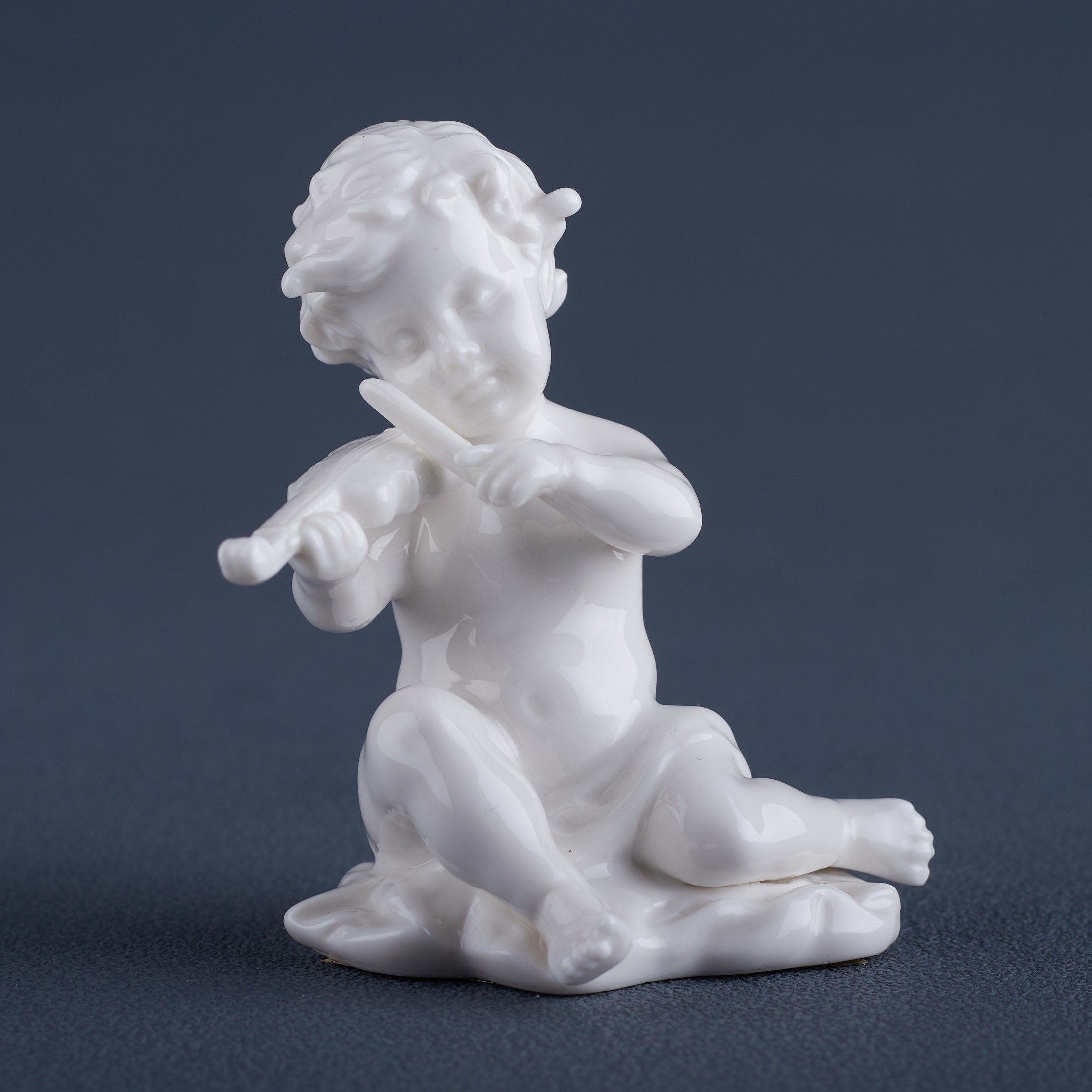 Infant Playing Violin(White)
