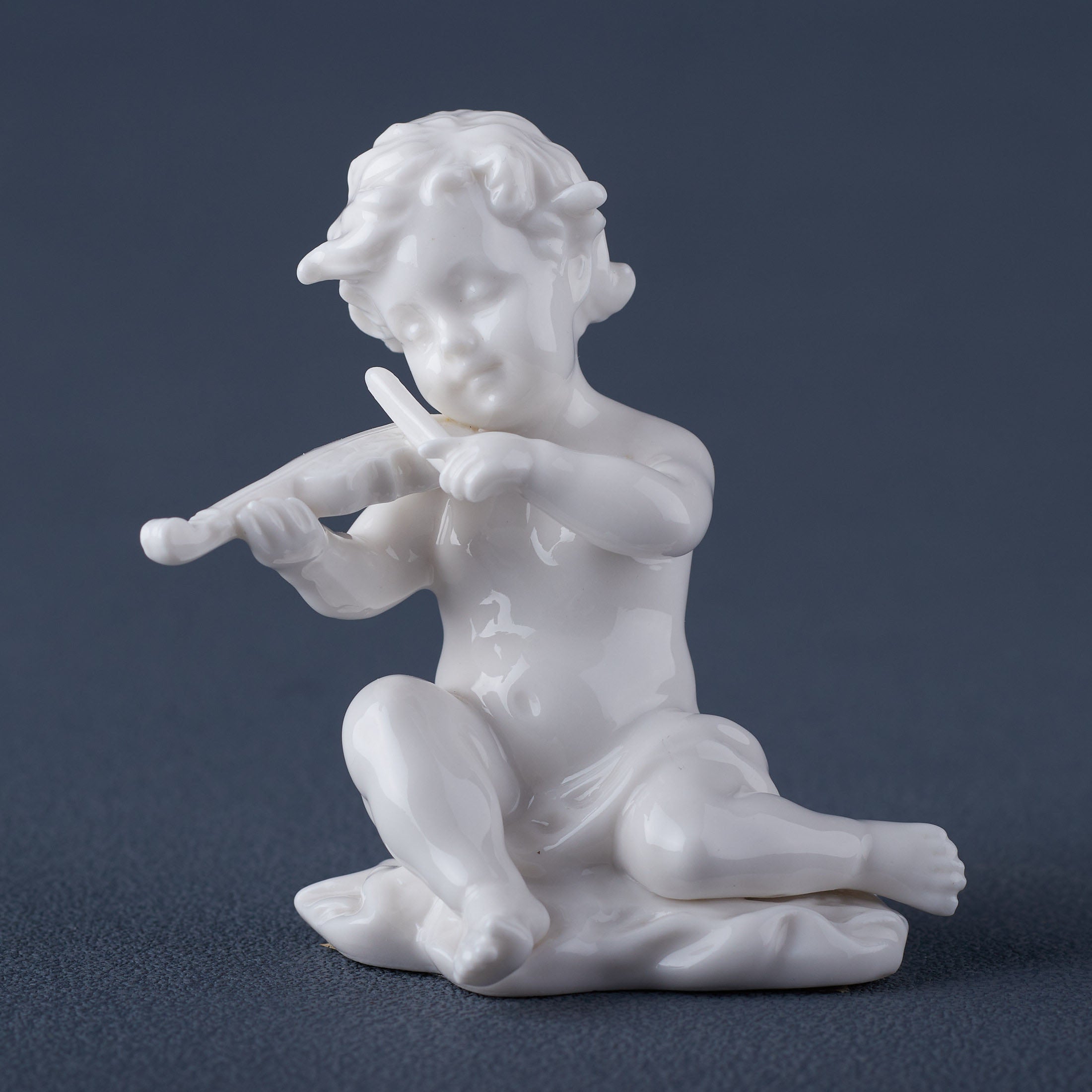 Infant Playing Violin(White)