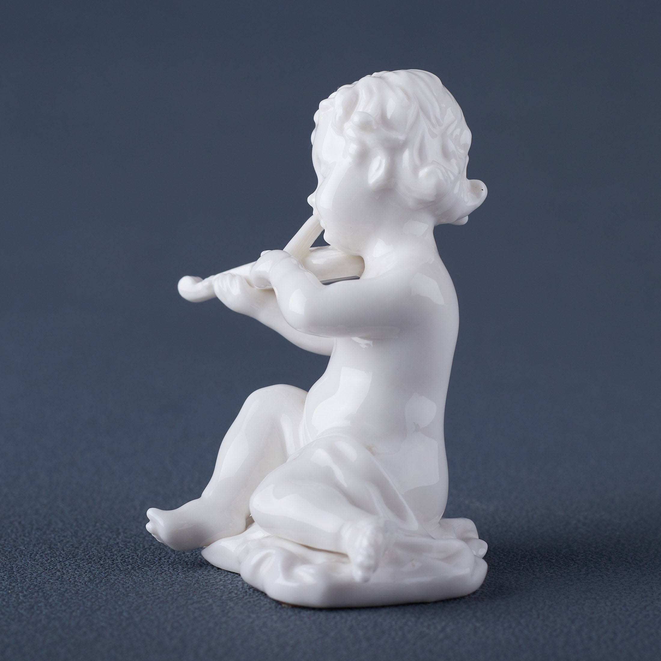 Infant Playing Violin(White)