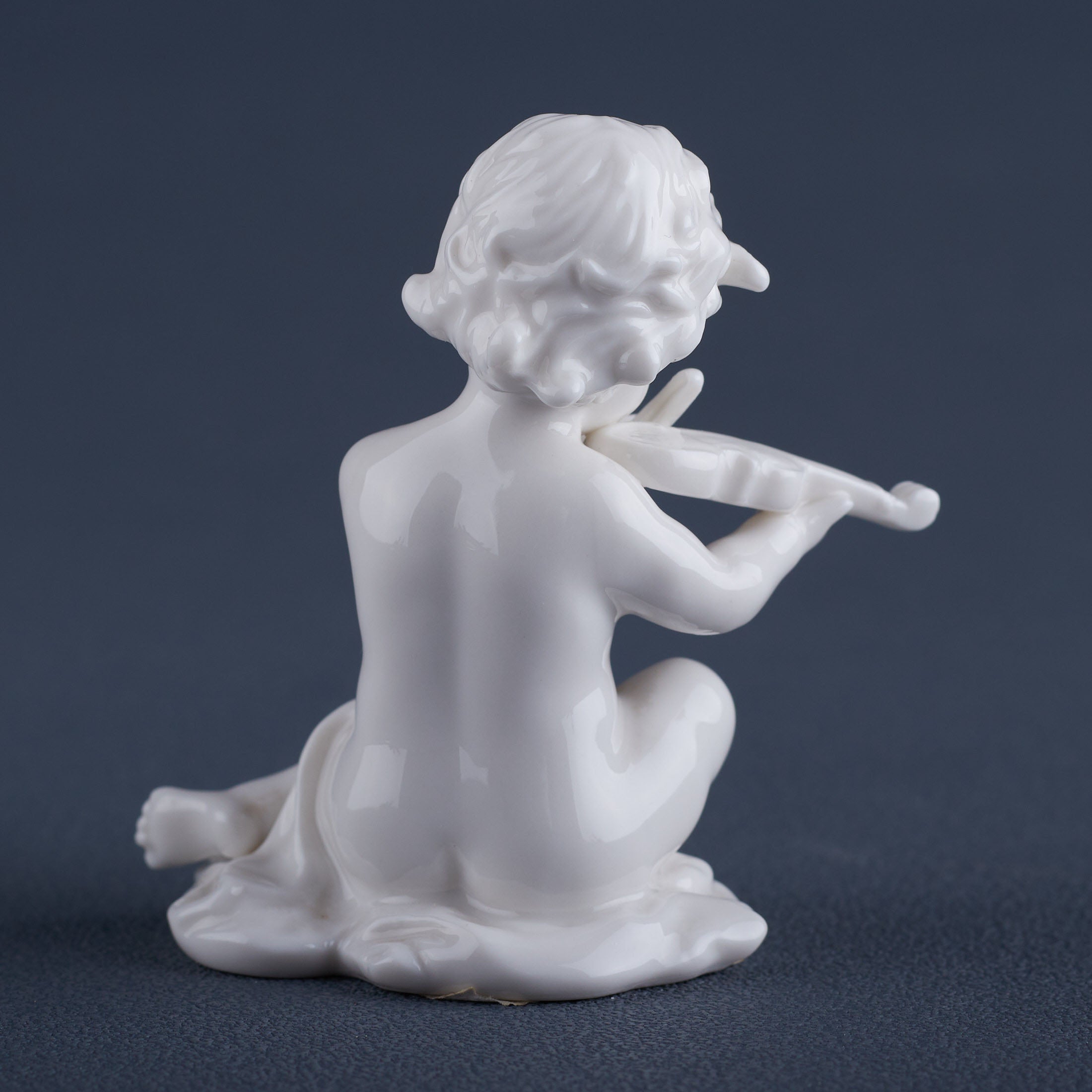 Infant Playing Violin(White)