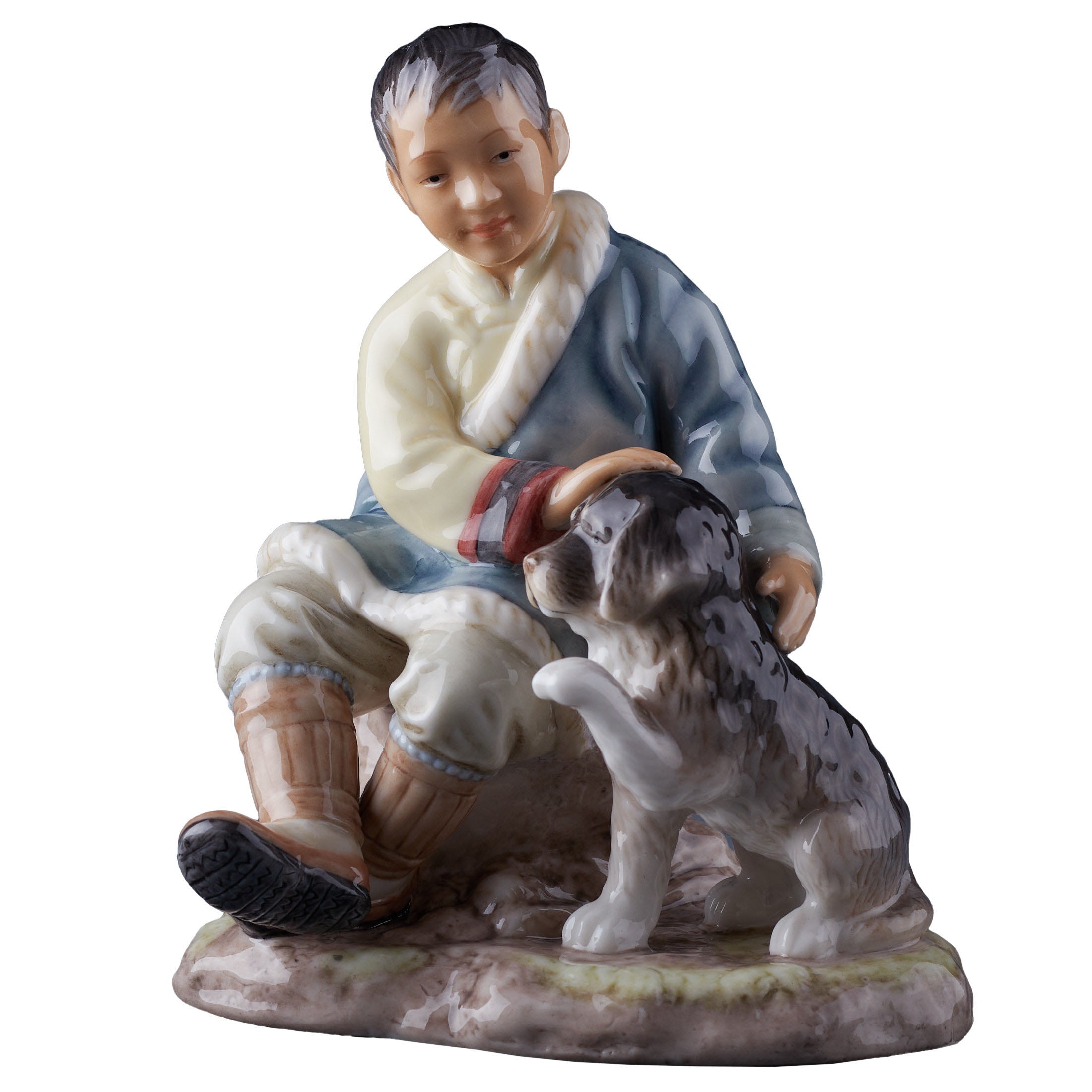 TibetanBoy and Tibetan Mastiff