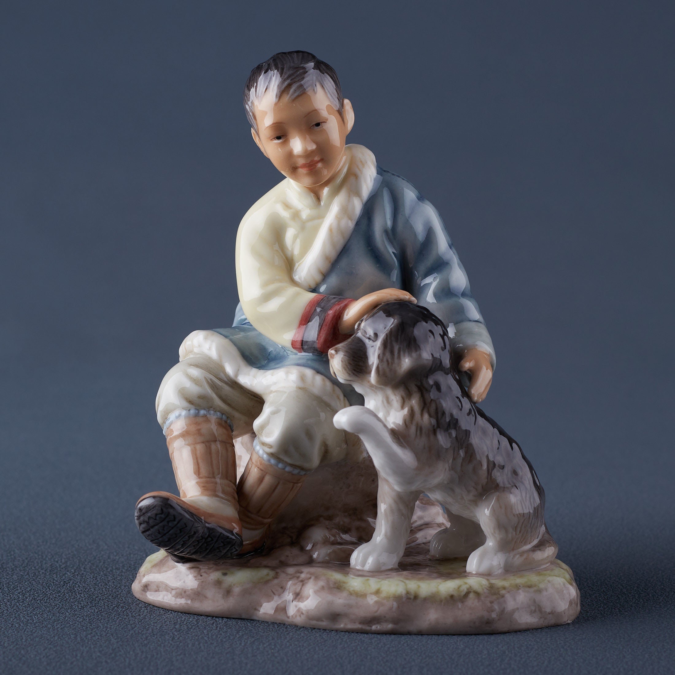 TibetanBoy and Tibetan Mastiff