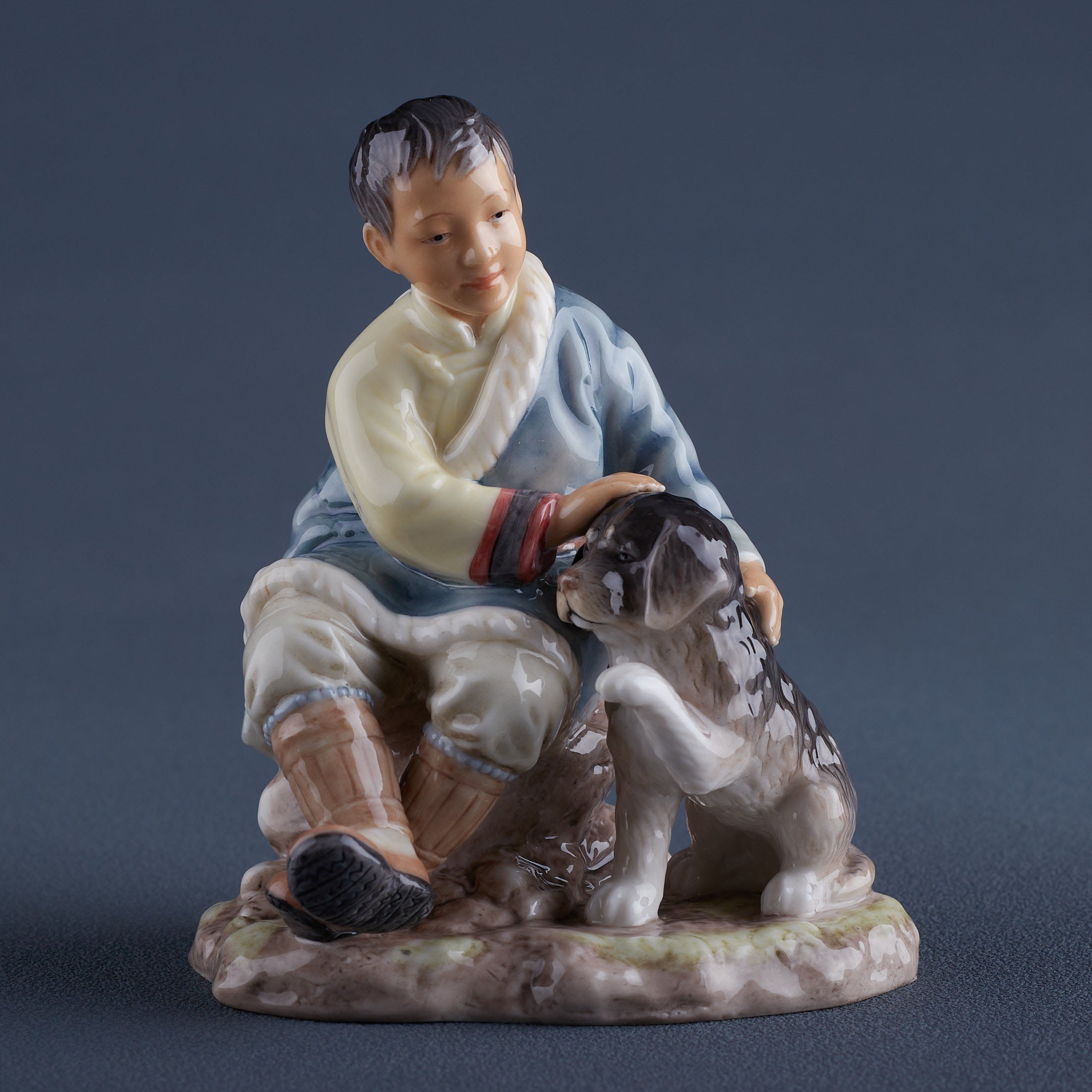 TibetanBoy and Tibetan Mastiff