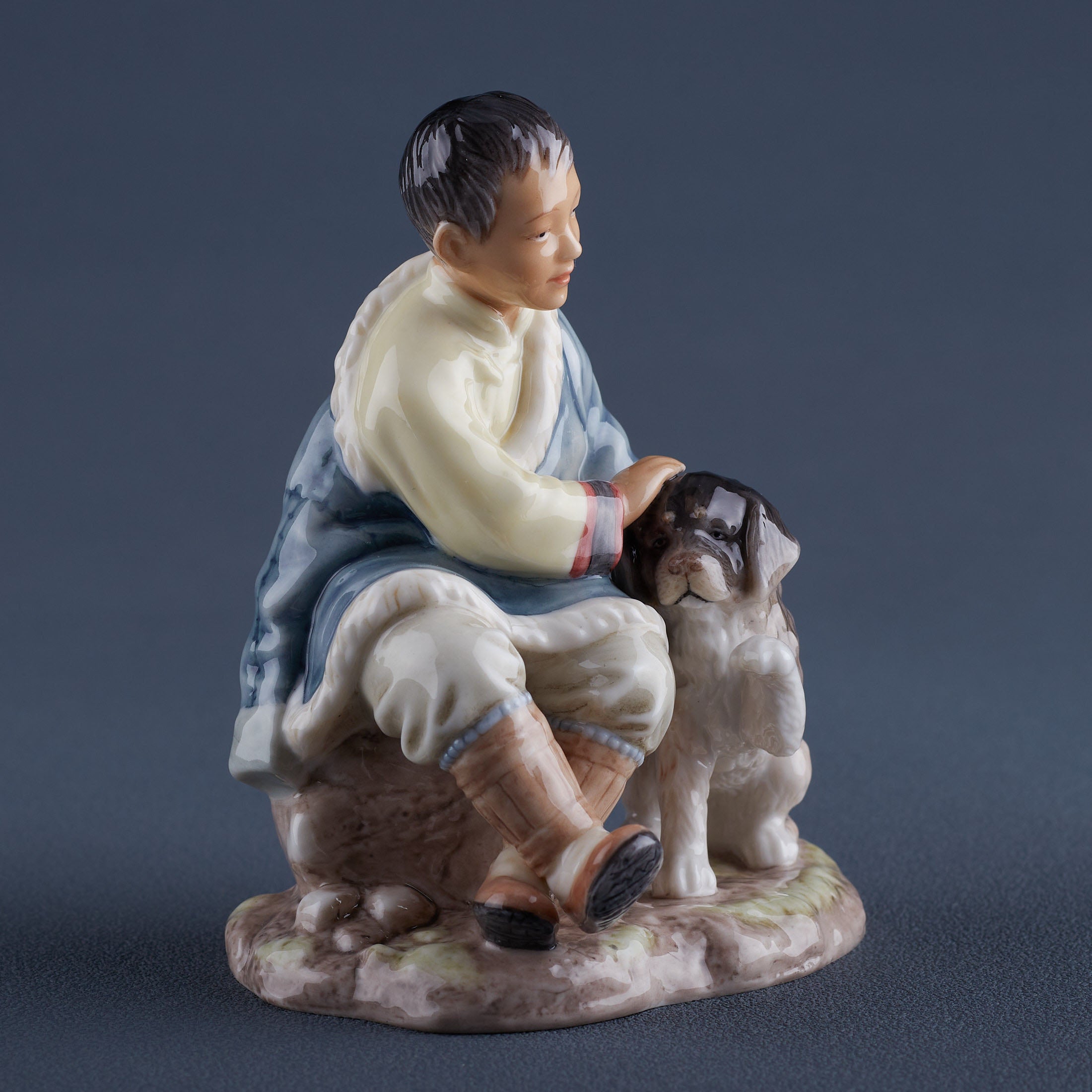 TibetanBoy and Tibetan Mastiff