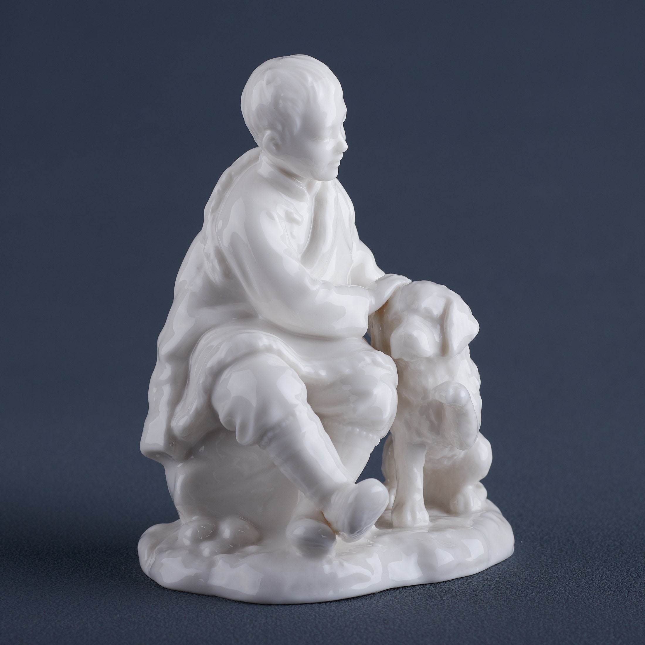 TibetanBoy and Tibetan Mastiff (White)