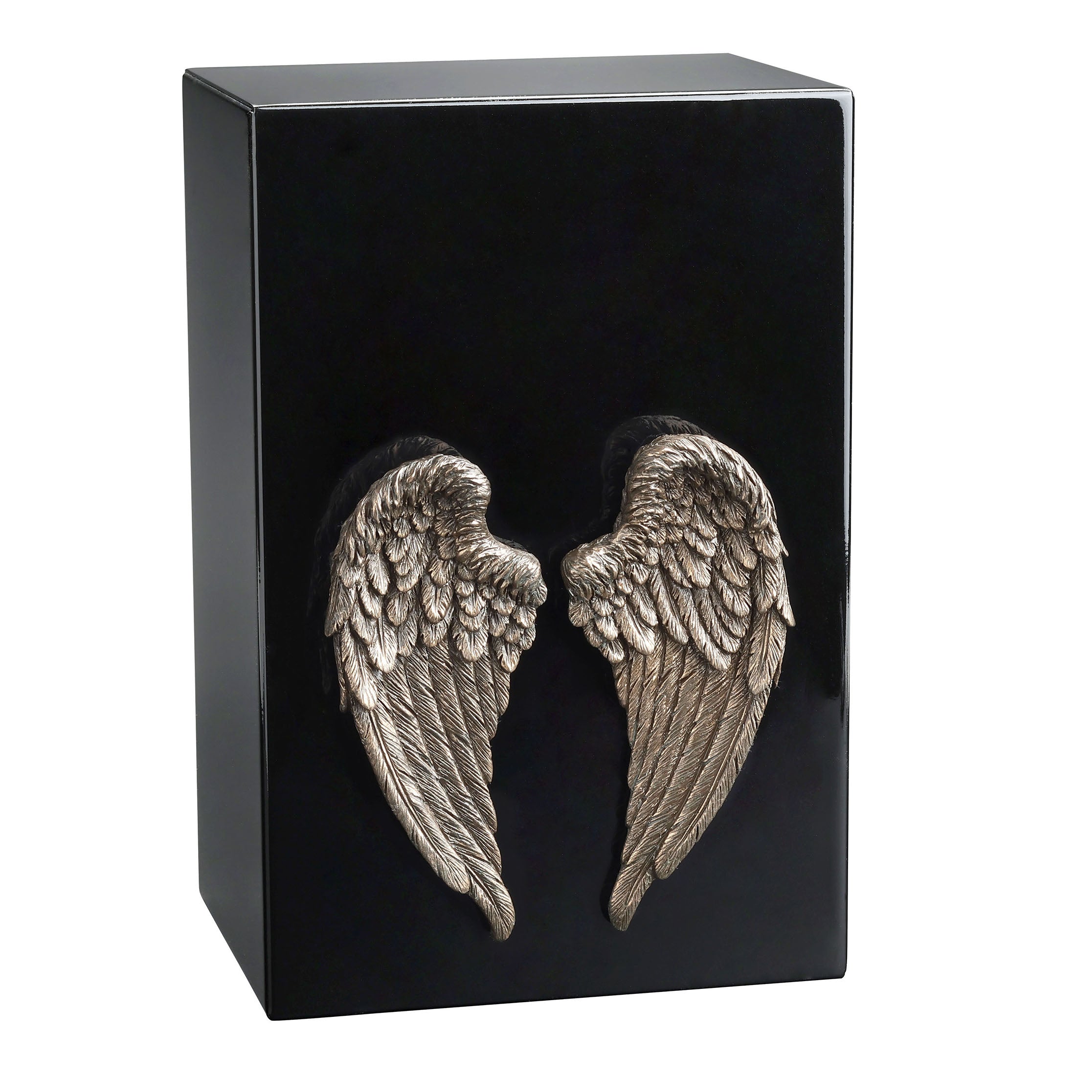 Angel Wings Ceremonial Metal Urn