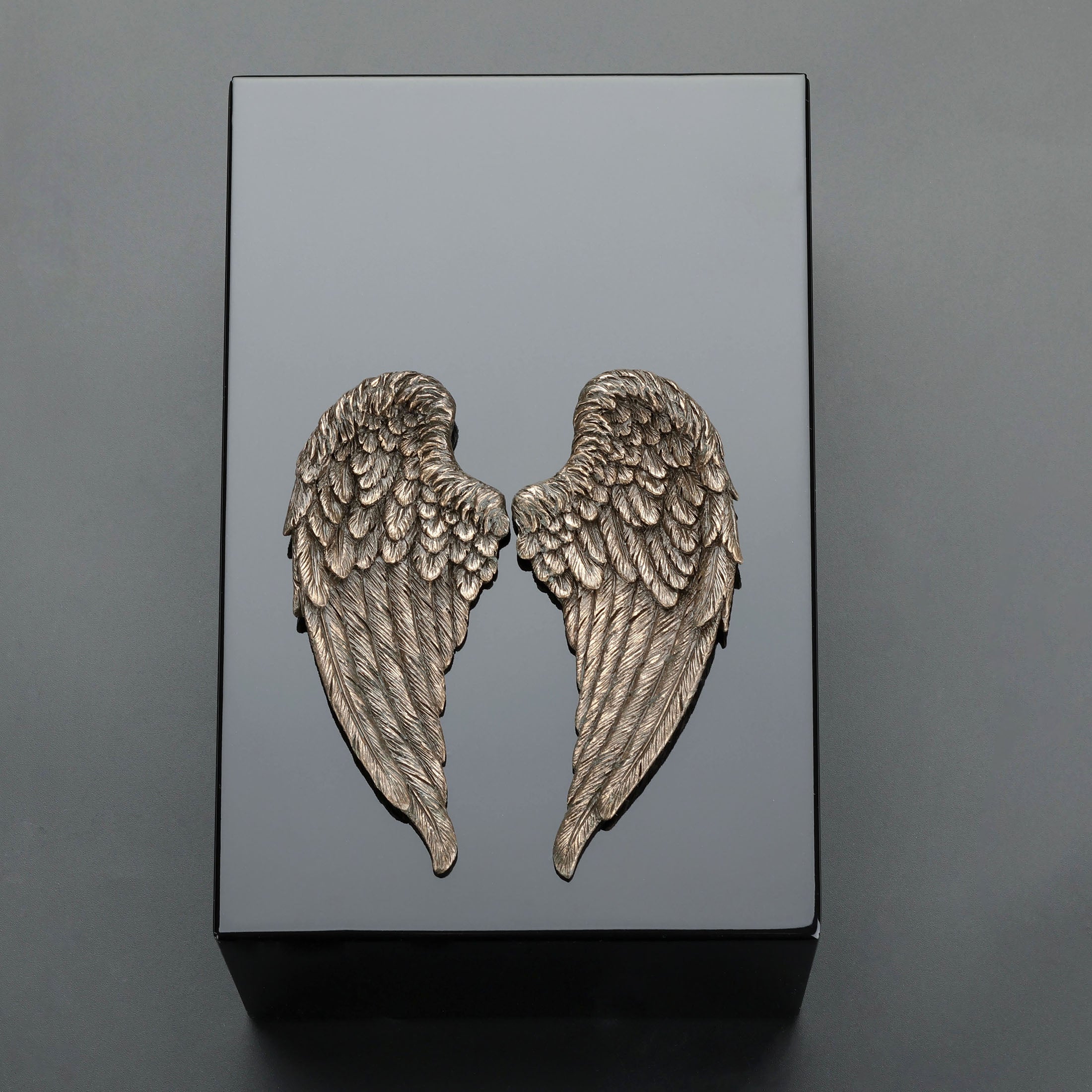 Angel Wings Ceremonial Metal Urn