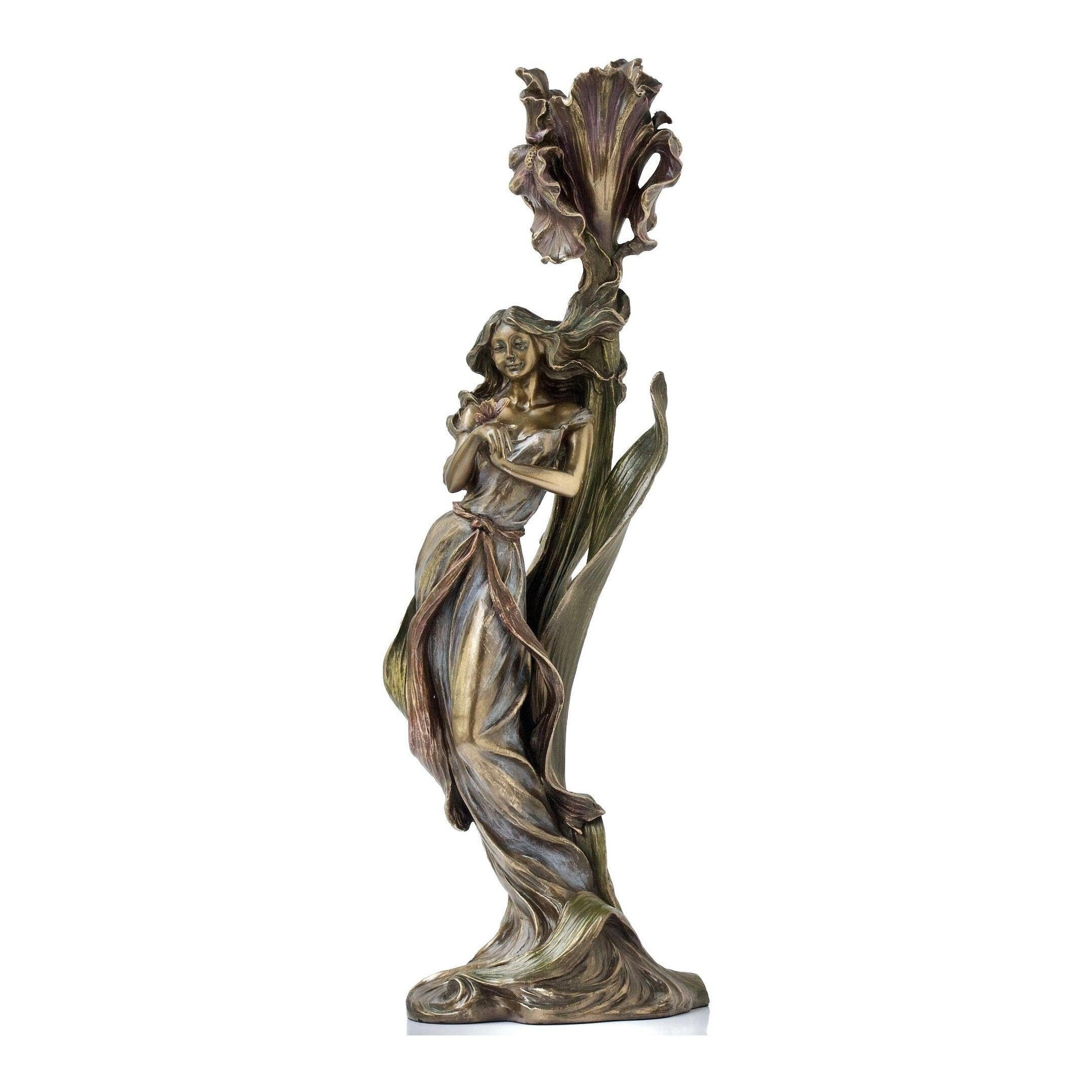 Candlestick with Girl and Flower Shape | Lighting | Home Decor