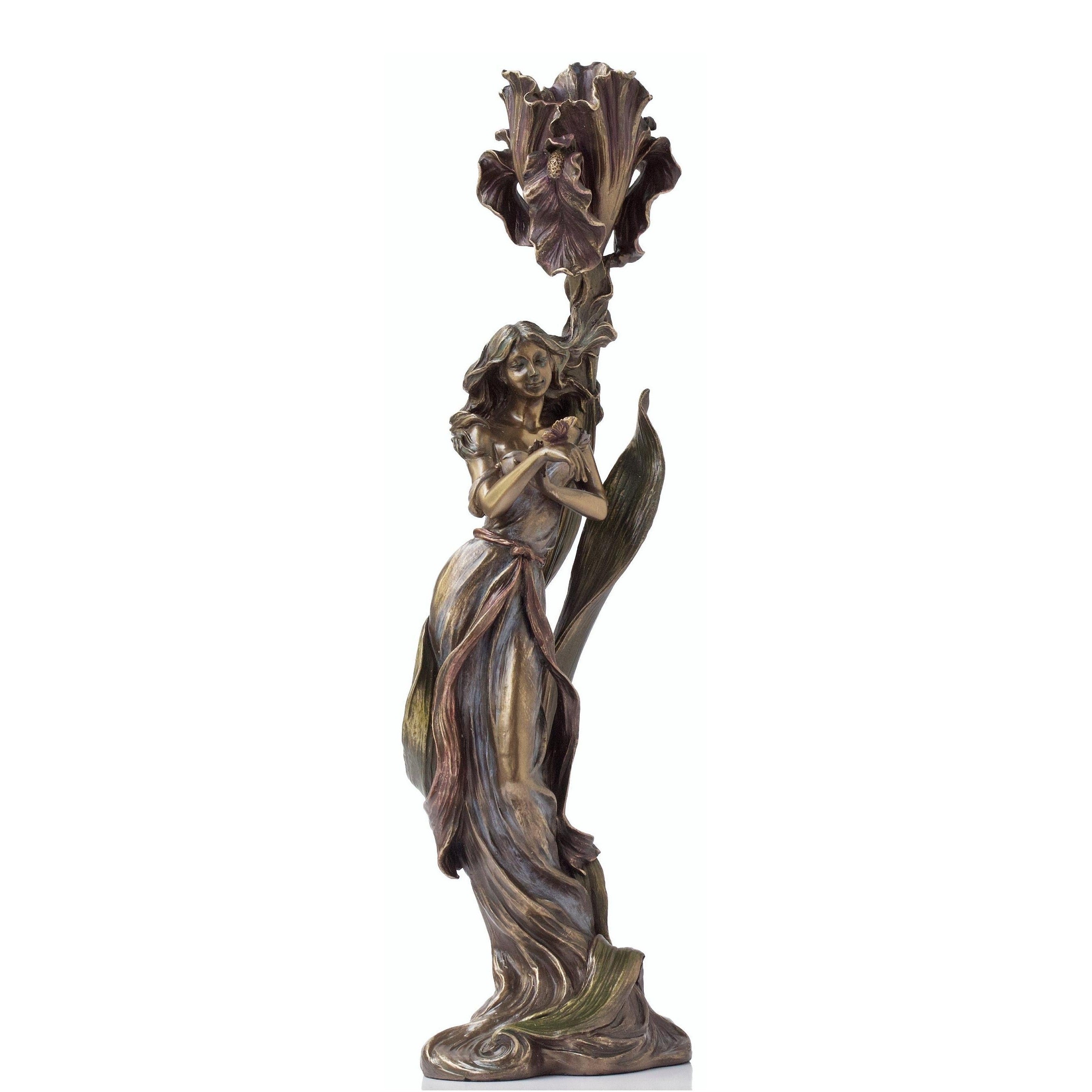 Candlestick with Girl and Flower Shape | Lighting | Home Decor