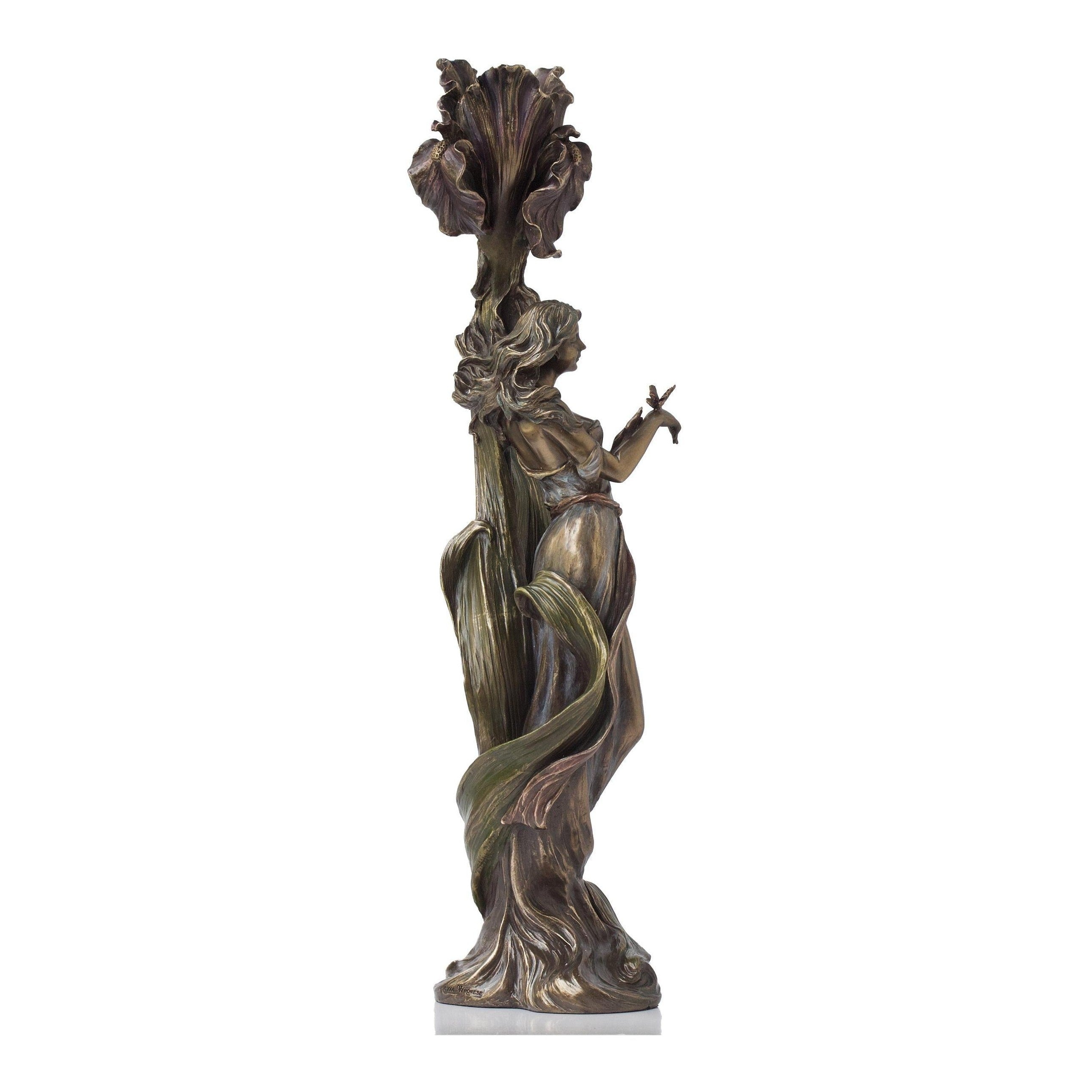 Candlestick with Girl and Flower Shape | Lighting | Home Decor