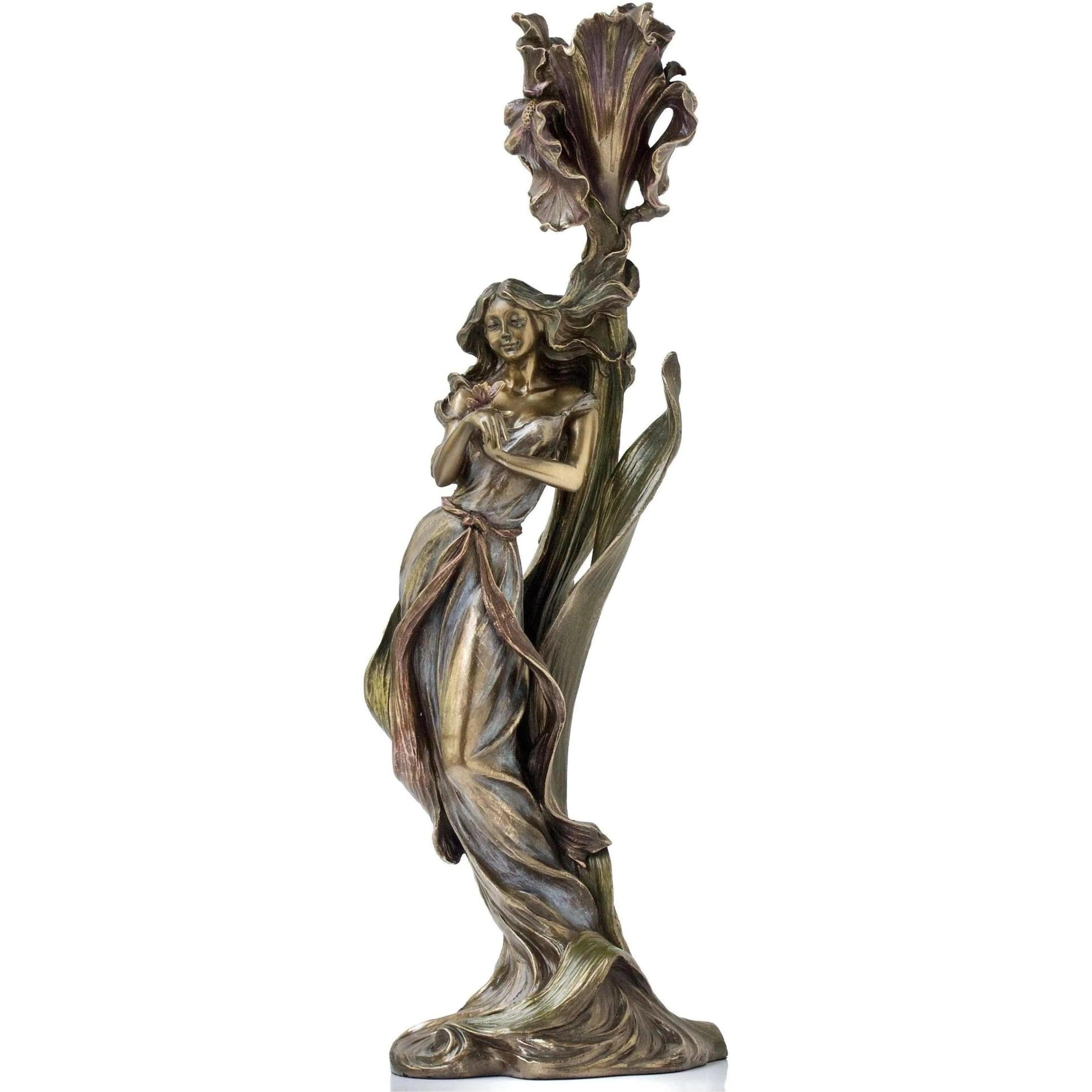 Candlestick with Girl and Flower Shape | Lighting | Home Decor