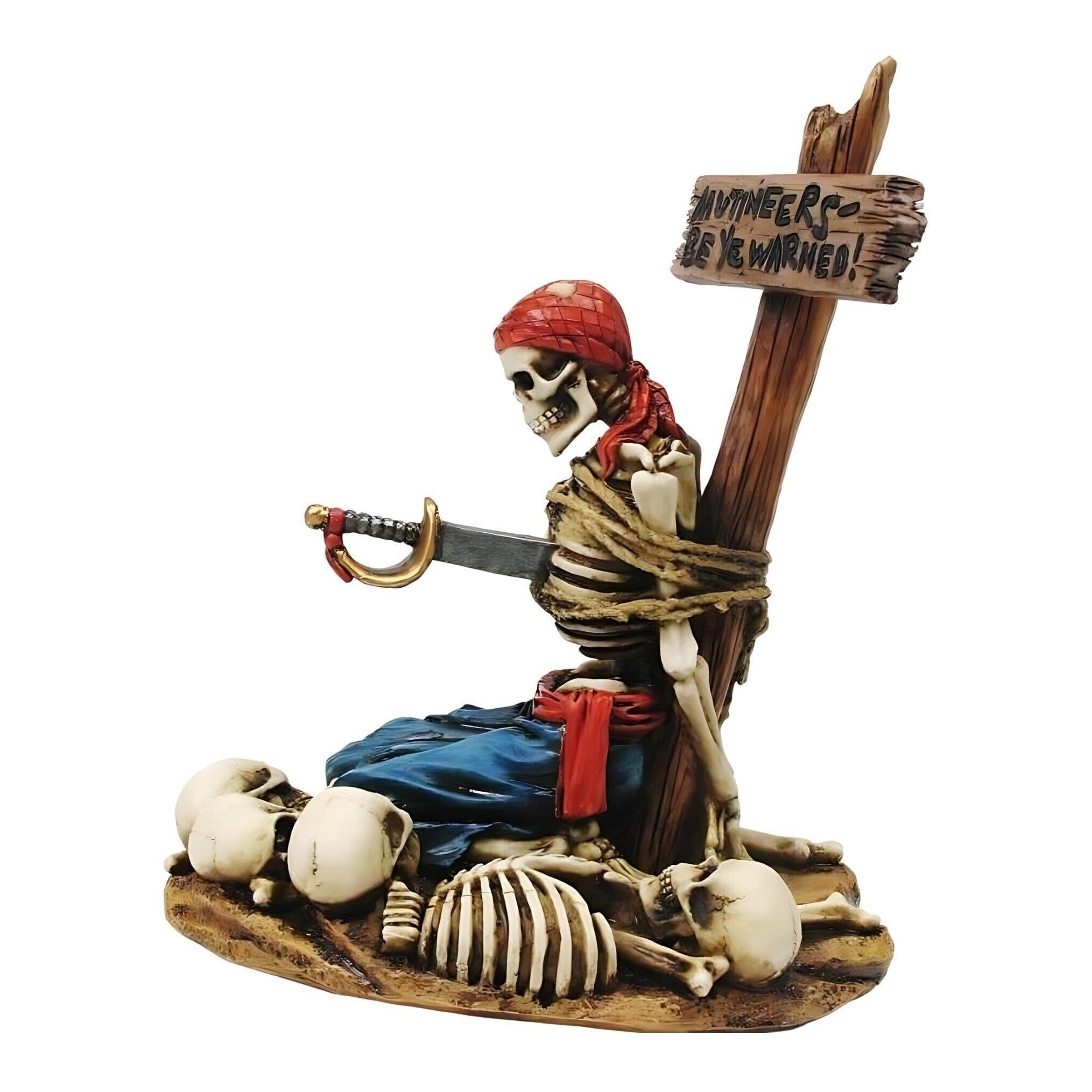 Captured Rebellious Pirate | Figurines & Statues | Home Decor