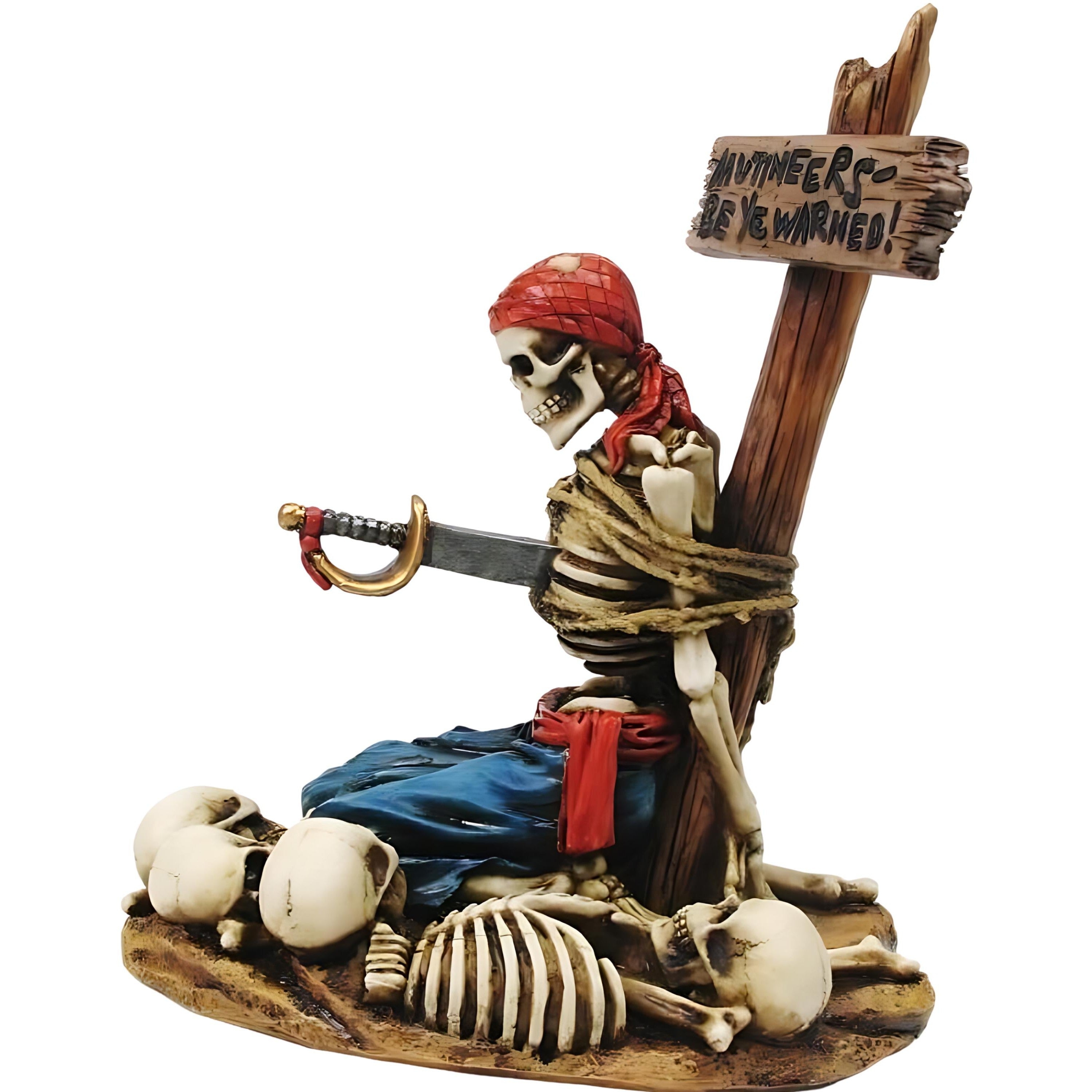 Captured Rebellious Pirate | Figurines & Statues | Home Decor