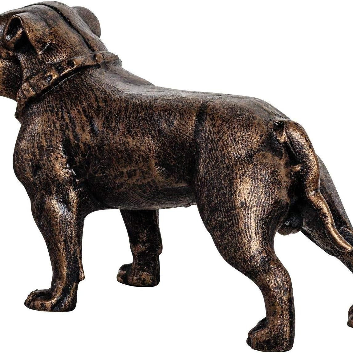 Cast Iron Staffordshire Terrier | Animal Sculptures | Home Decor