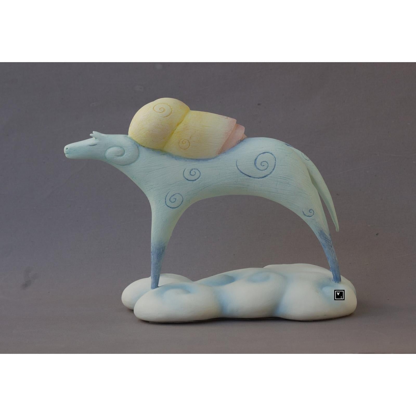 Child Doll Sculpture, Child at Heart Series Dream Horse Doll Figurine