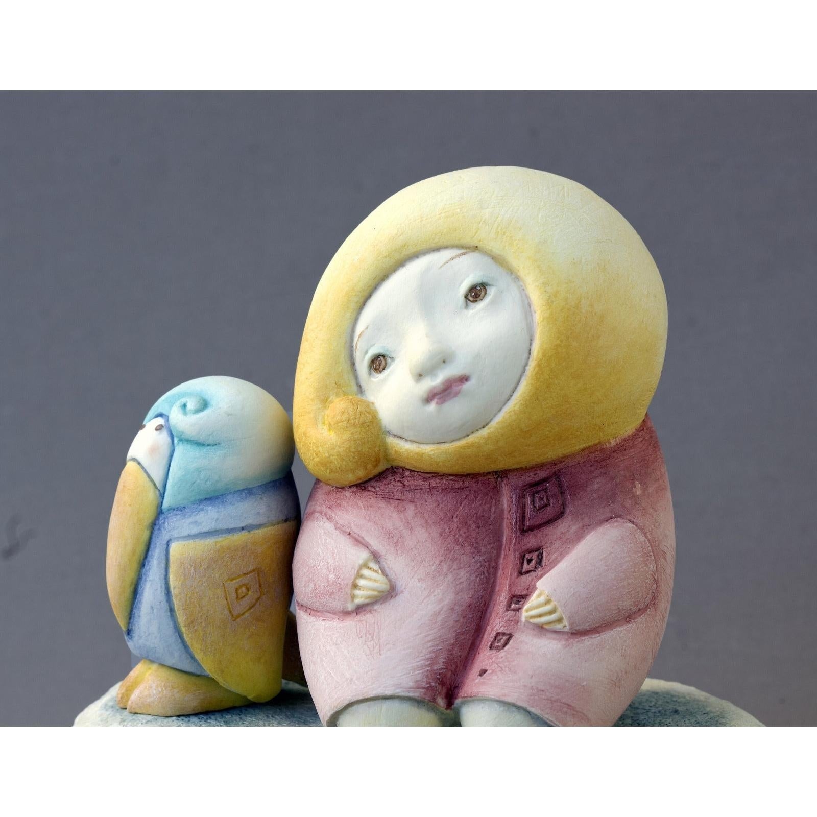 Child Doll Sculpture, Child at Heart Series Friend Doll Figurine