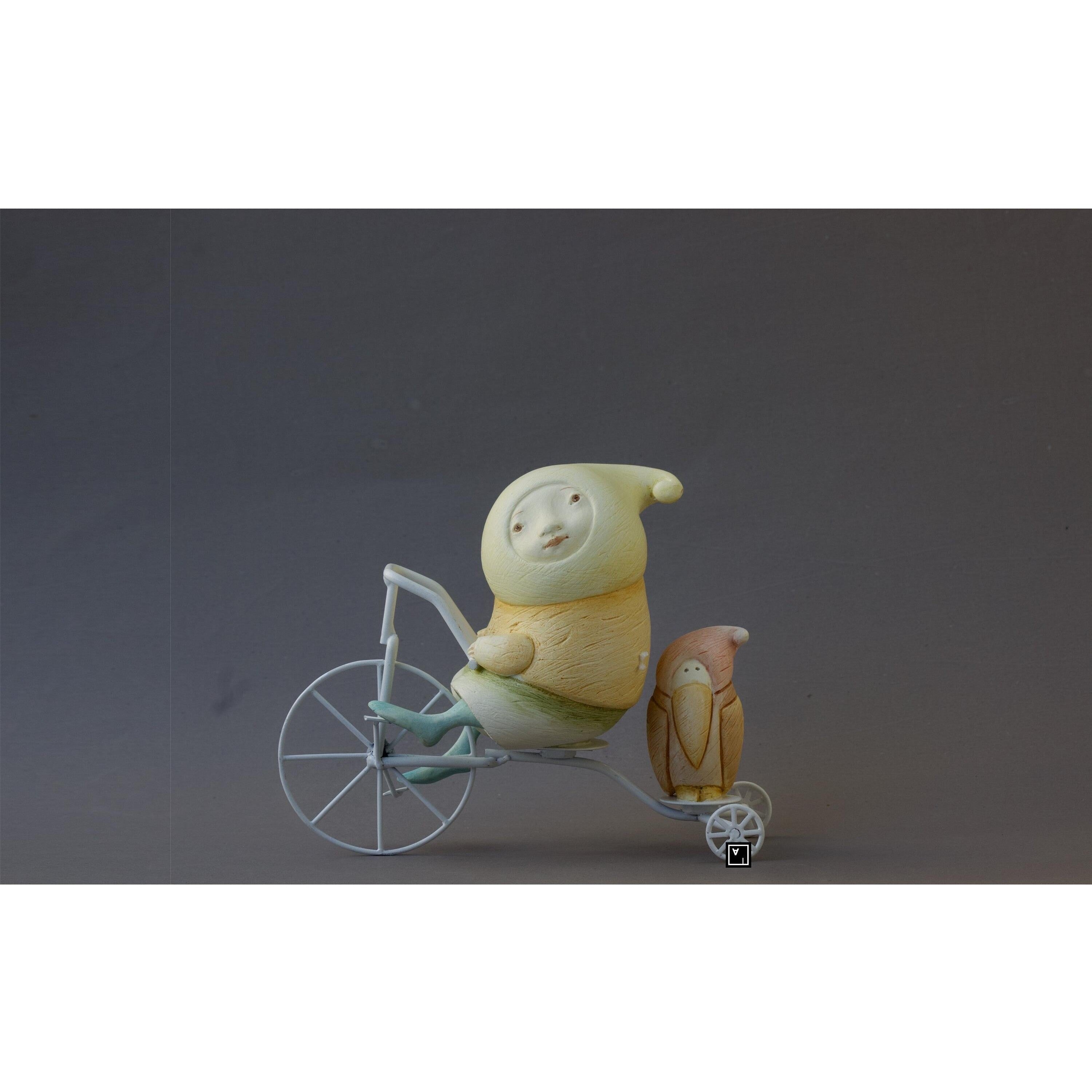 Child at Heart Series Tricycle Doll | Figurines & Statues