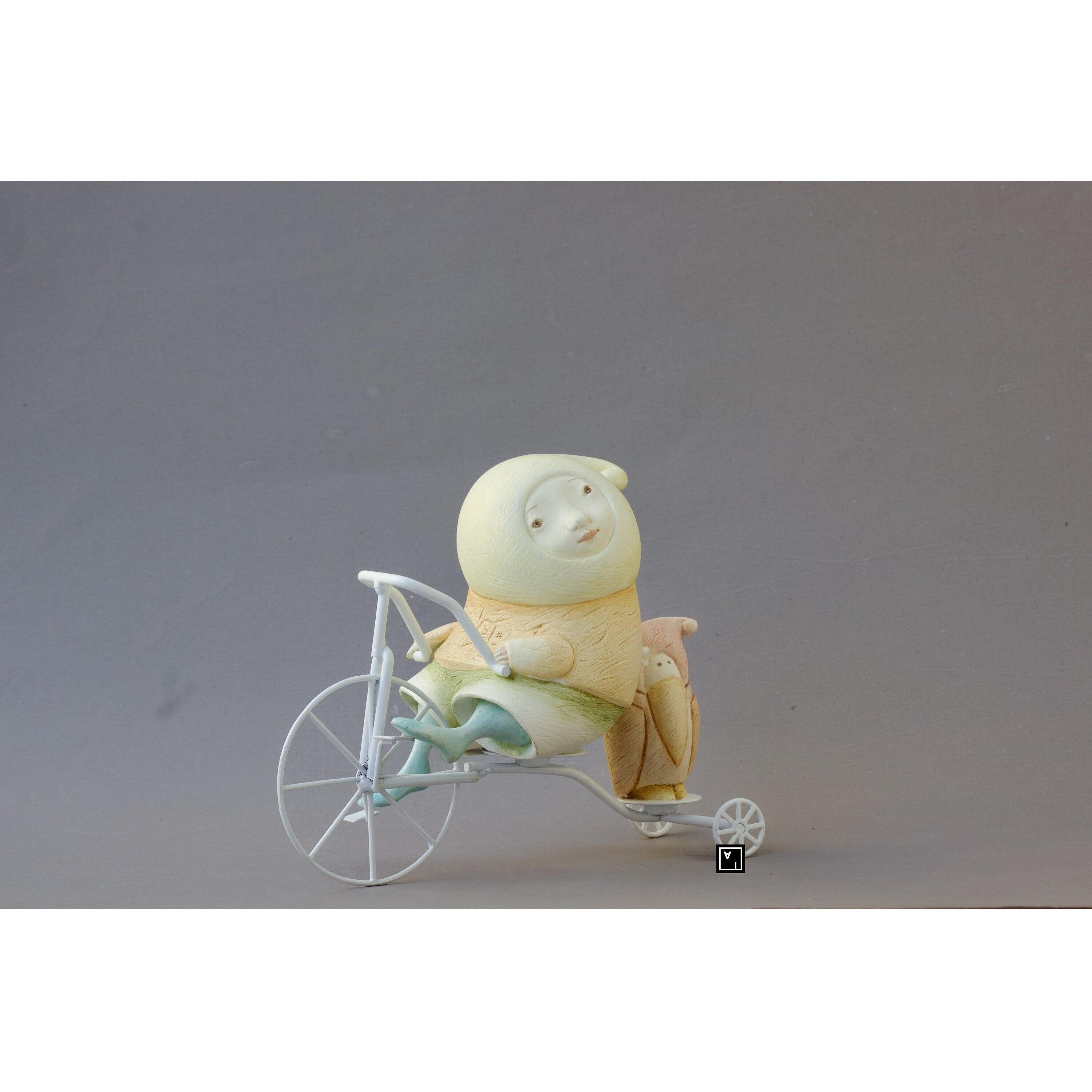Child at Heart Series Tricycle Doll | Figurines & Statues