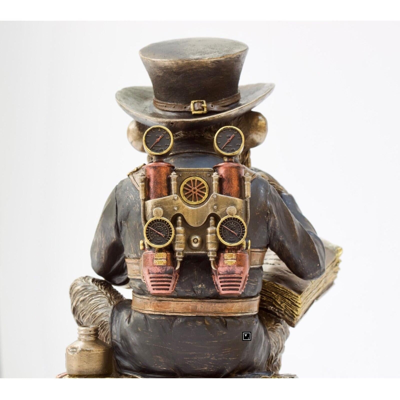 Chimpanzee Professor | Animal Sculptures | Home Decor | Handcrafted