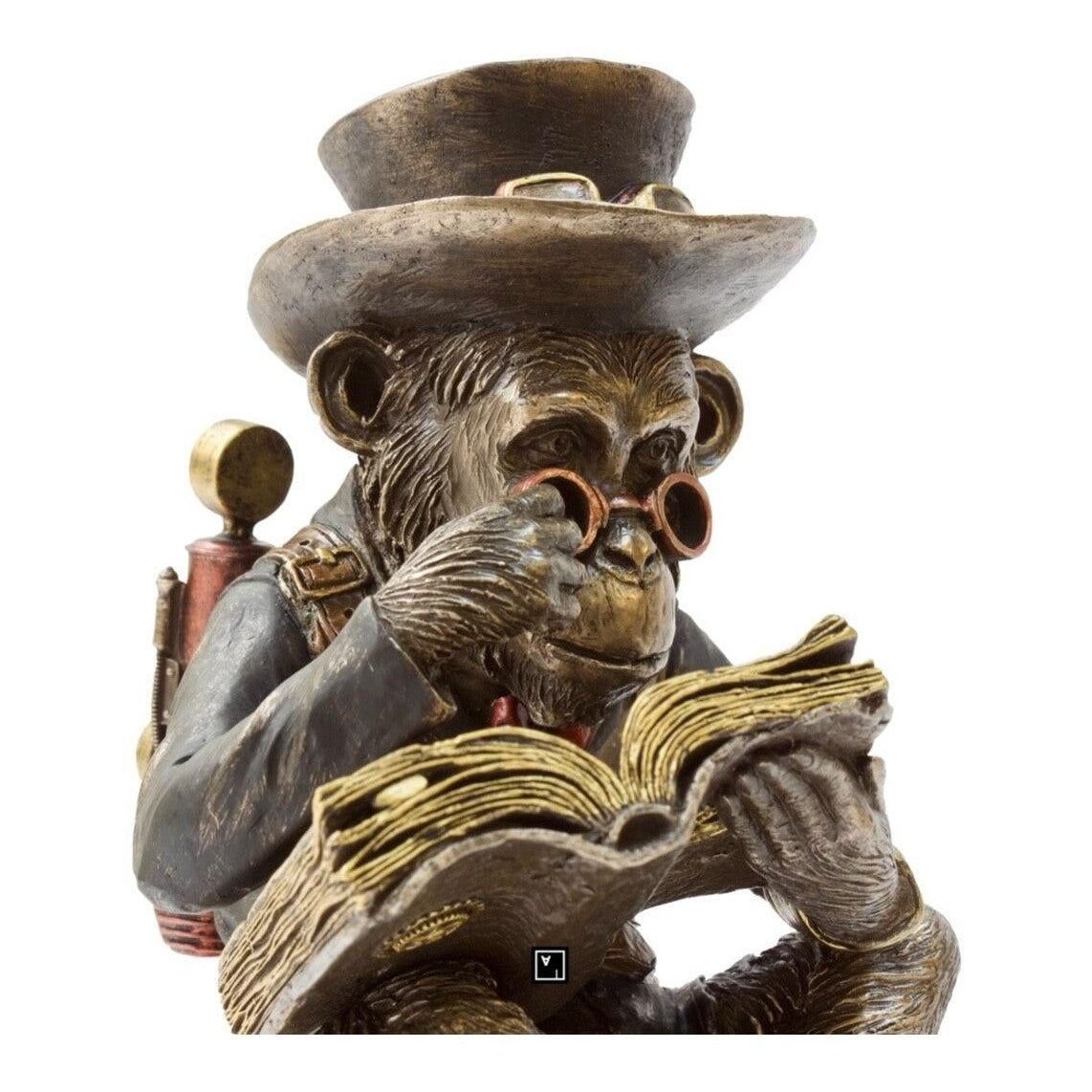 Chimpanzee Professor | Animal Sculptures | Home Decor | Handcrafted