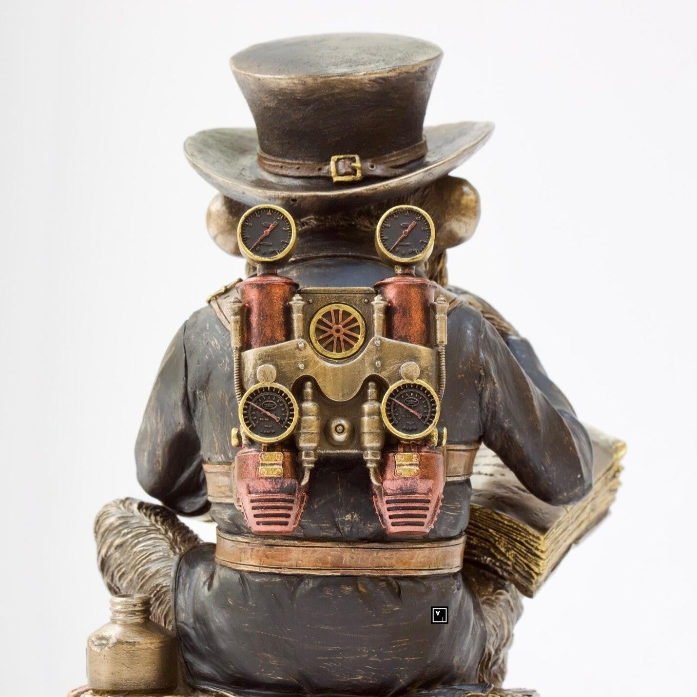 Chimpanzee Professor | Animal Sculptures | Home Decor | Handcrafted