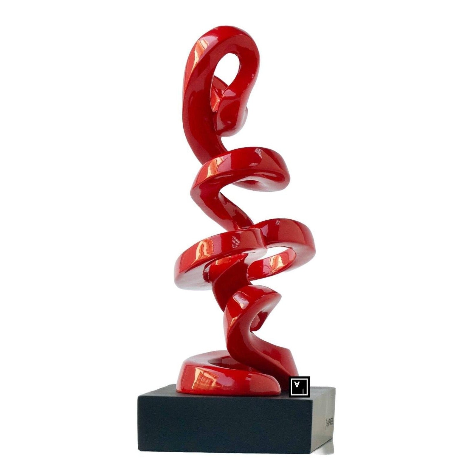 Chinese Symbol for Happiness Statue. Calligraphy Happiness. Chinese
