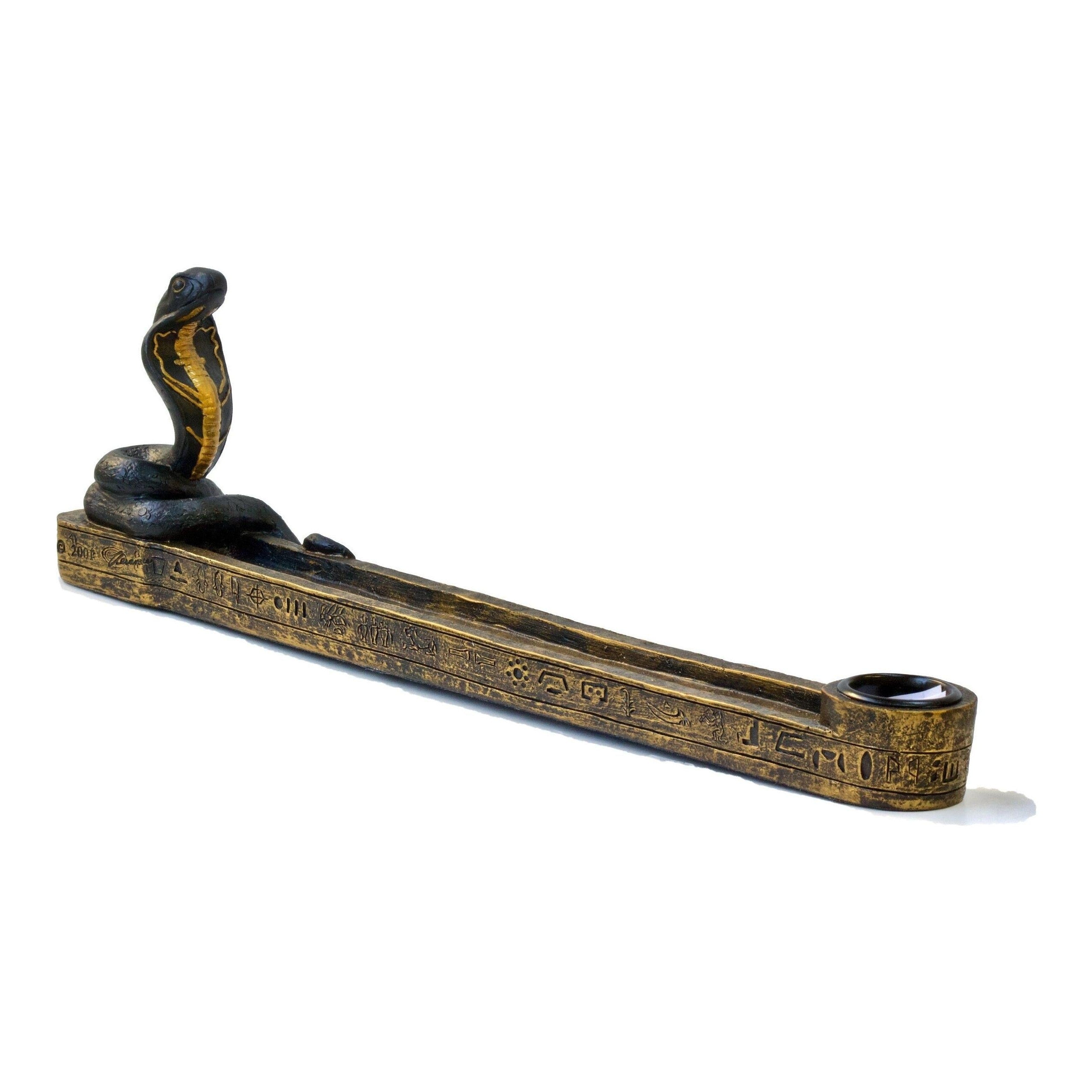 Cobra Snake Incense Stick Holder | Animal Sculptures | Home Decor